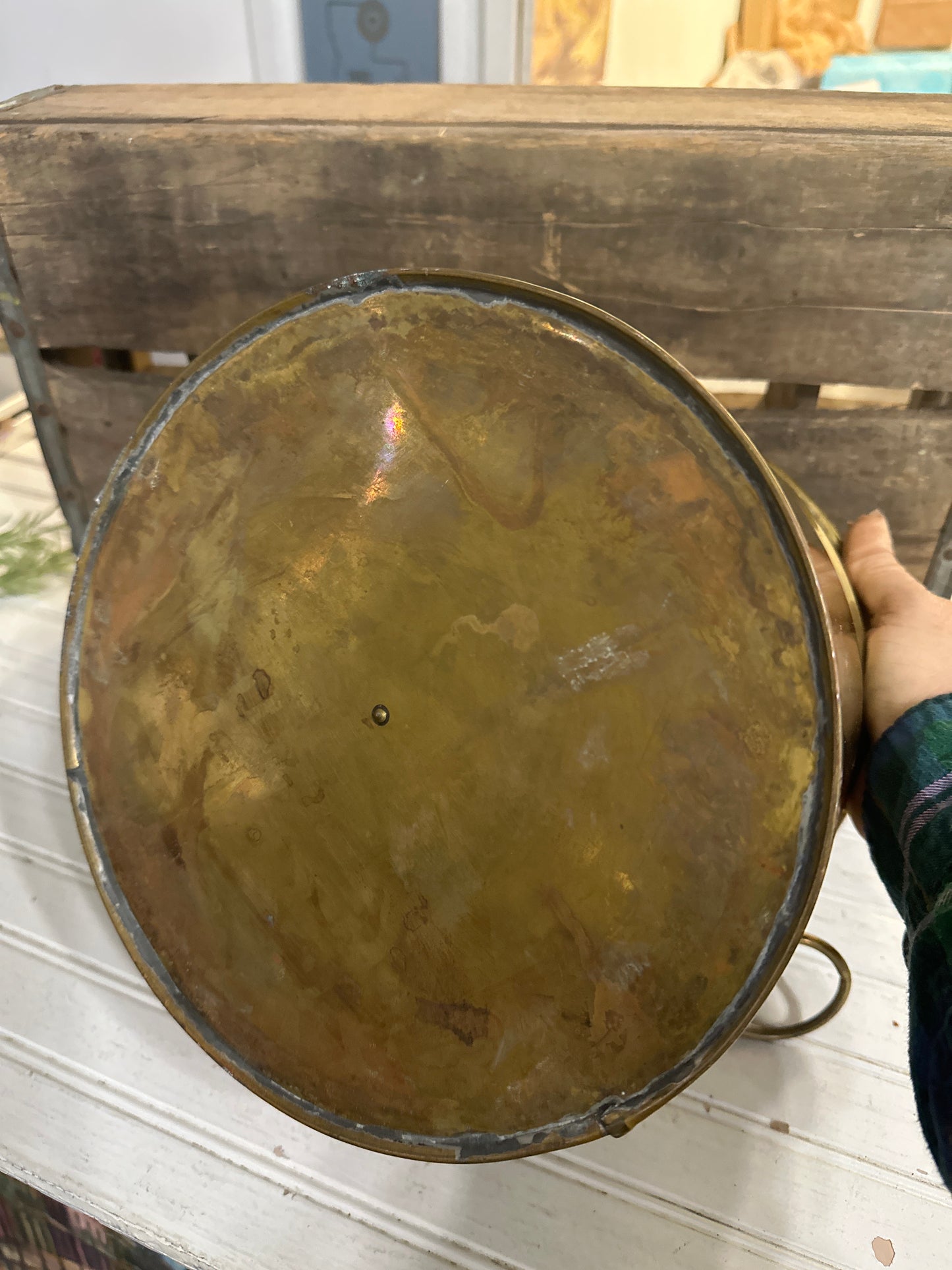Brass Planter