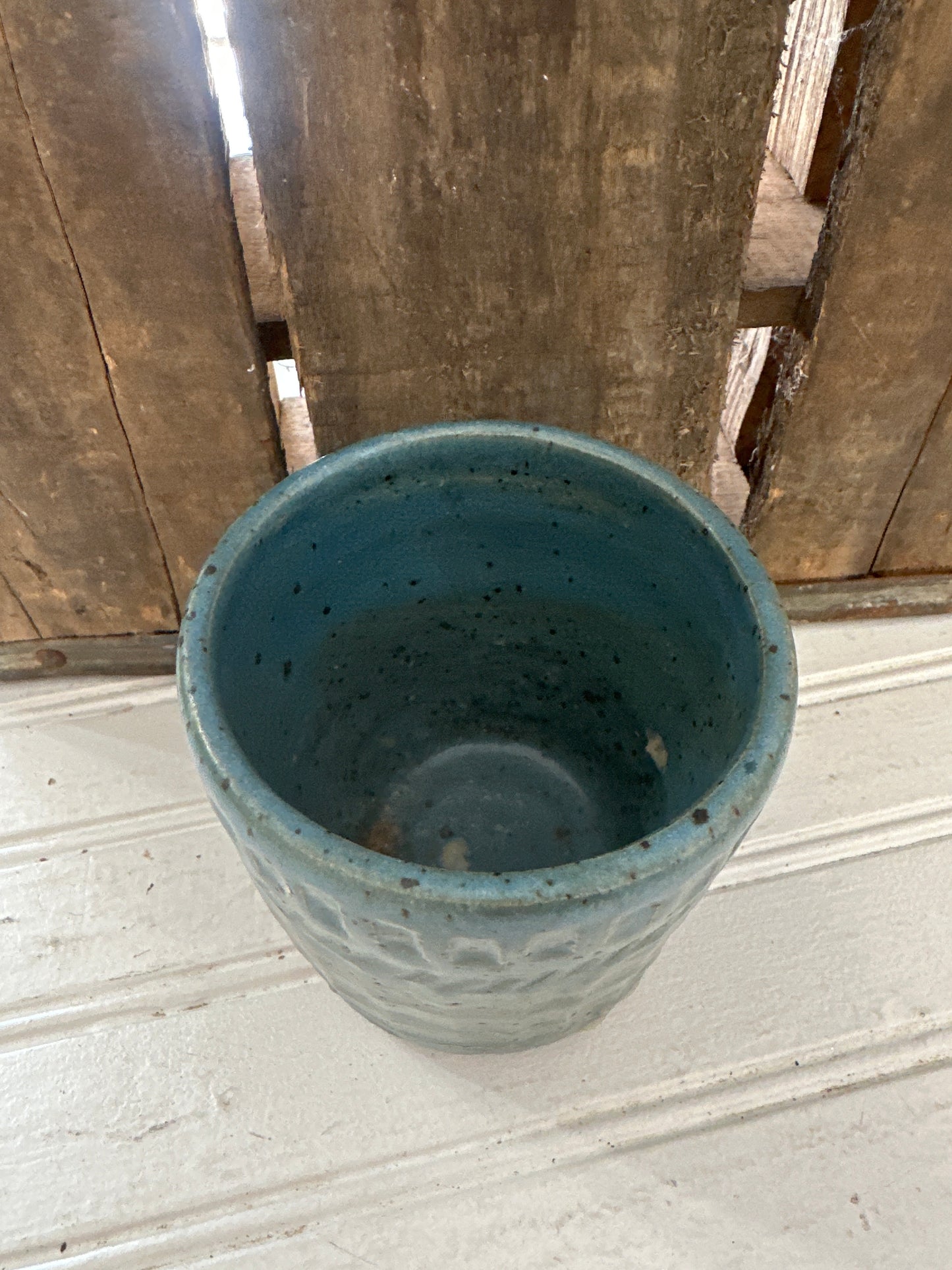 Handmade pottery- blue