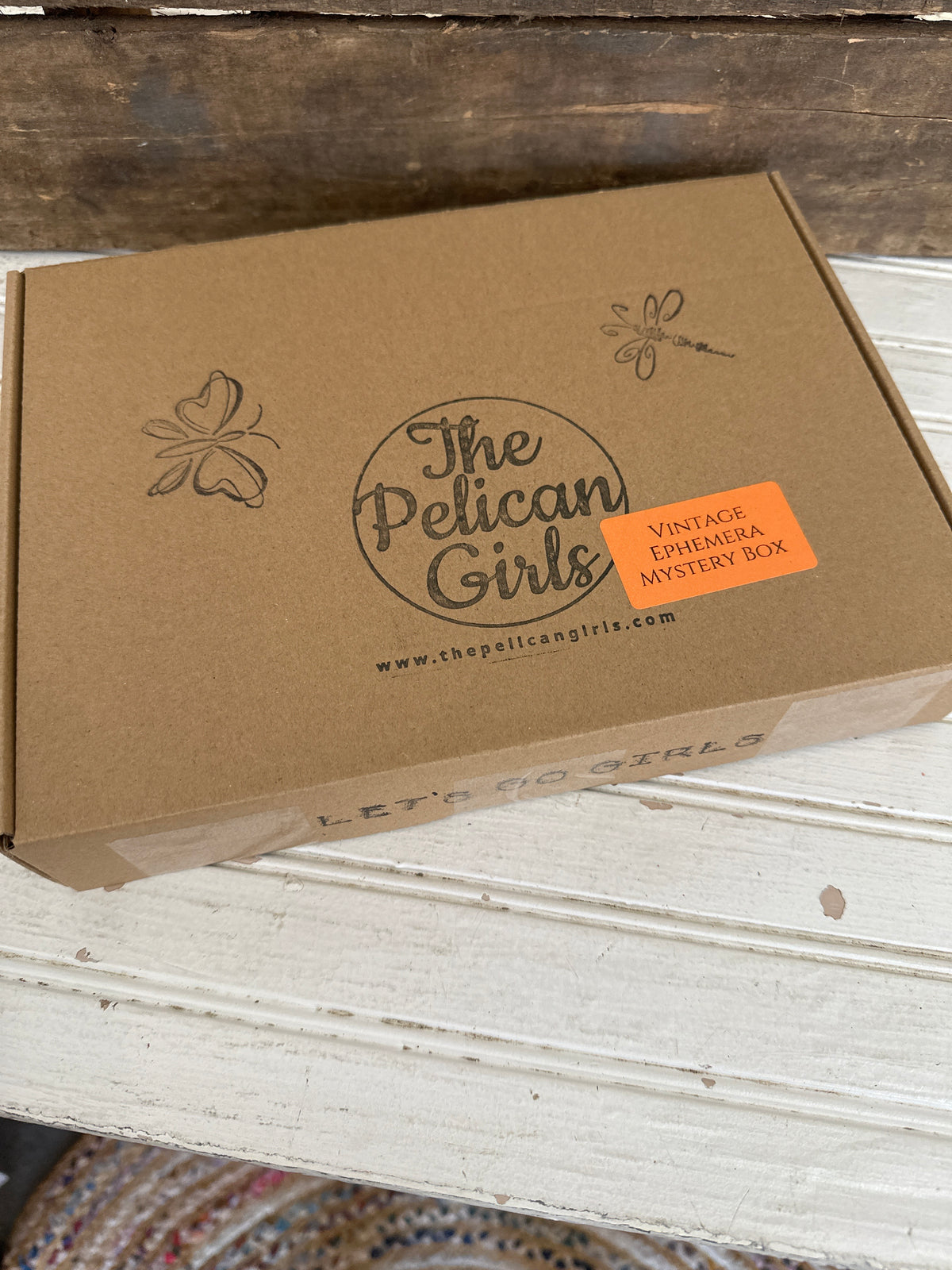 Vintage Ephemera Mystery Box- Let’s Go Girls