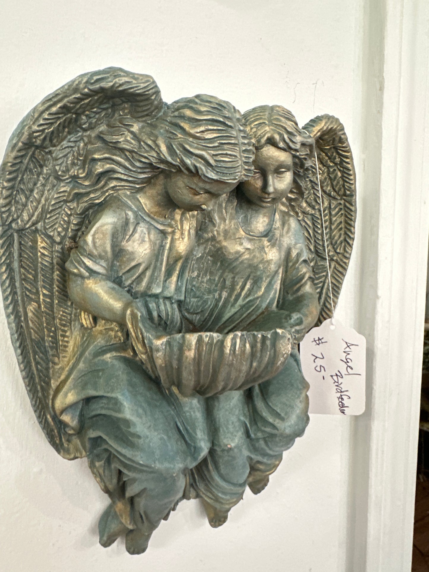 Angels bird/water holder- local pick up only