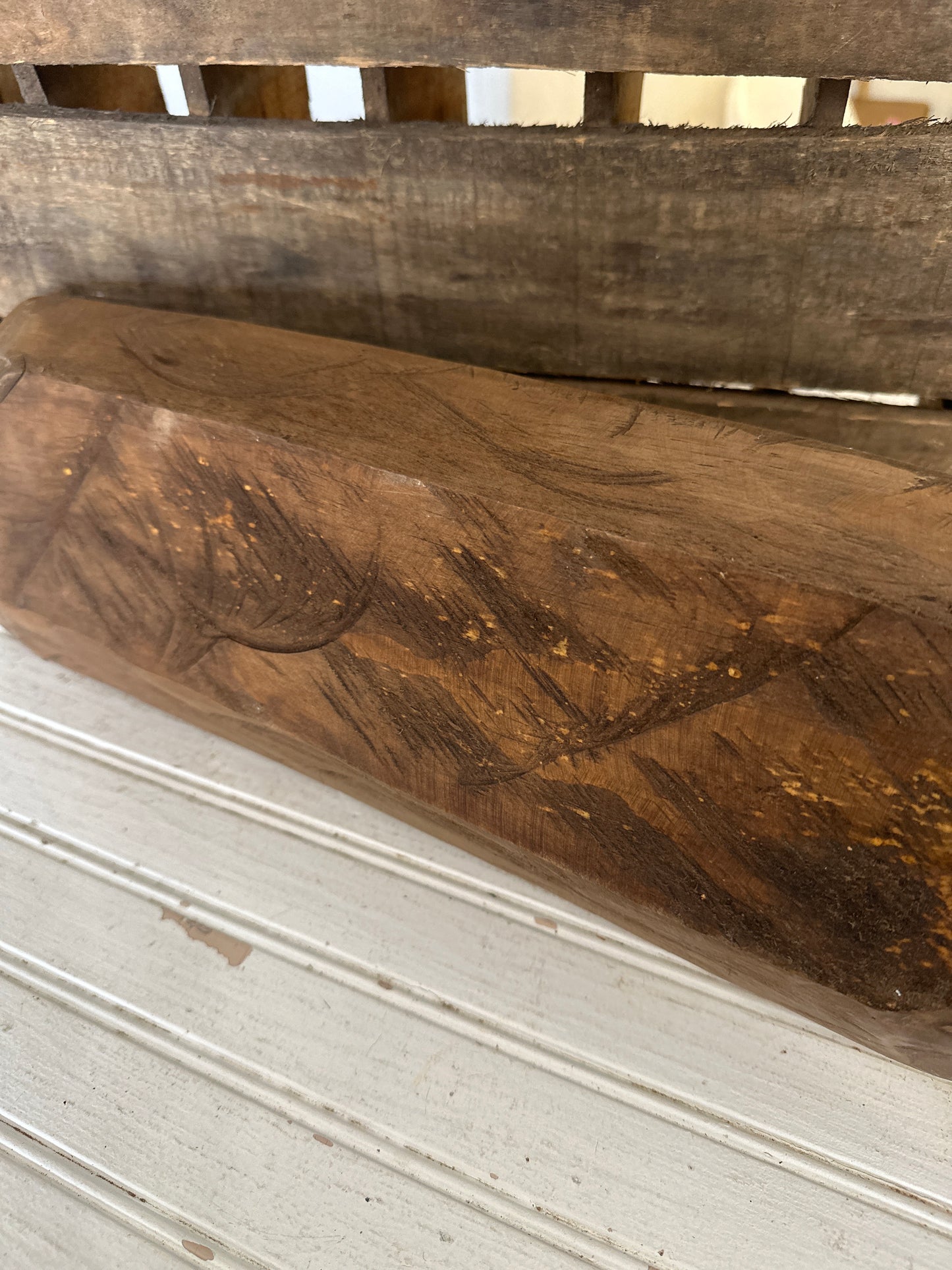 Handmade Wooden Dough bowl
