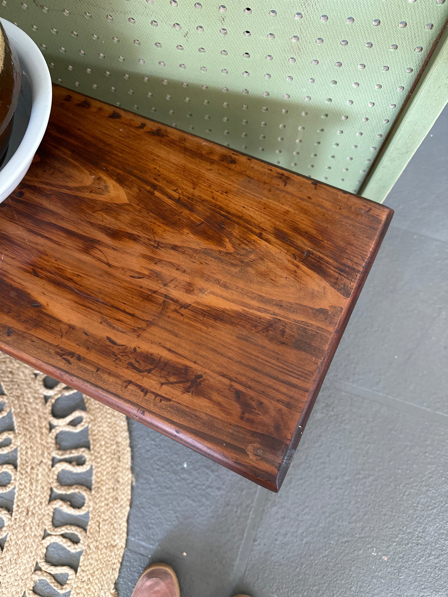 Wooden side table- local pickup only