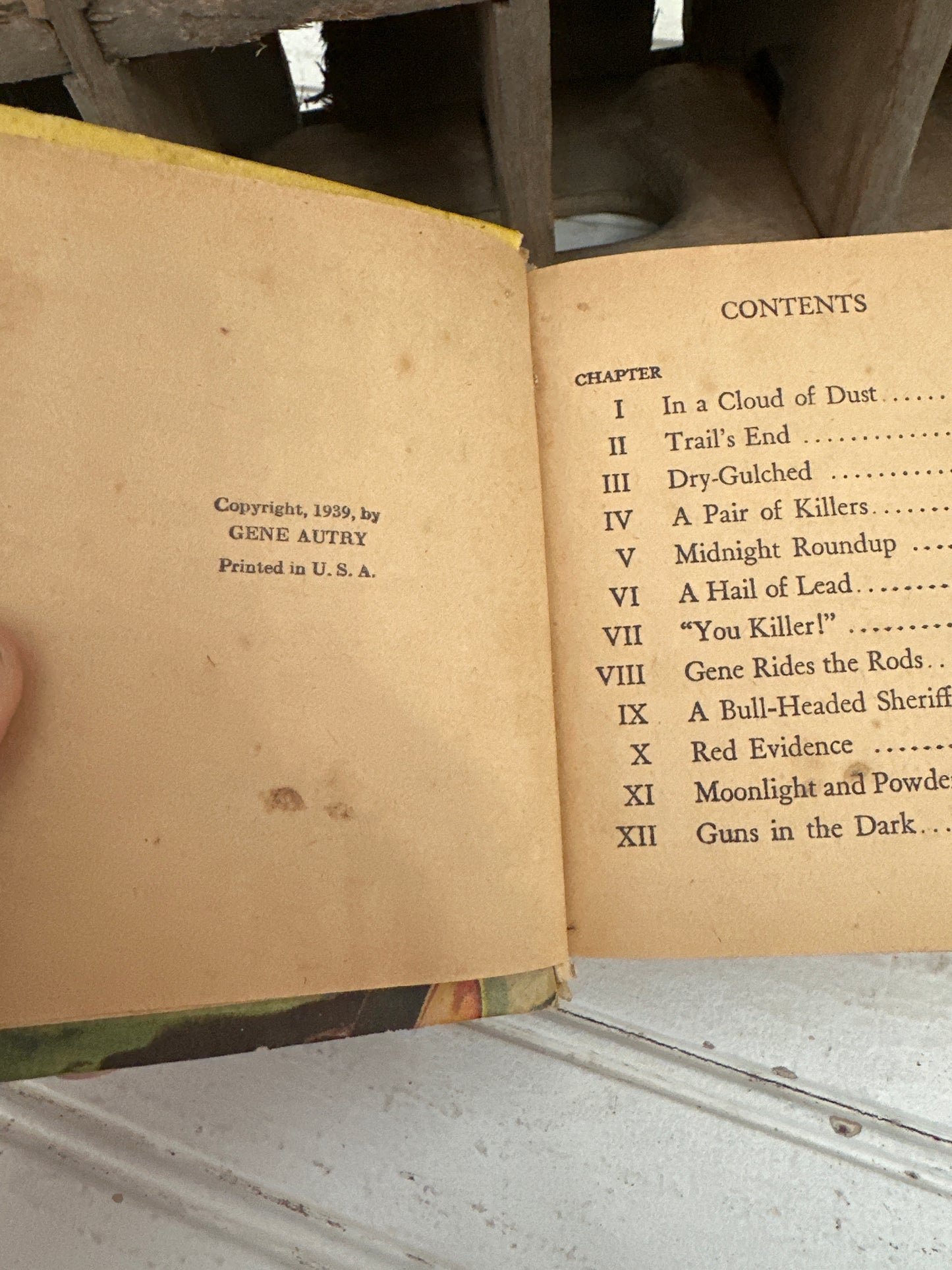 Gene Autry Law of the Range book