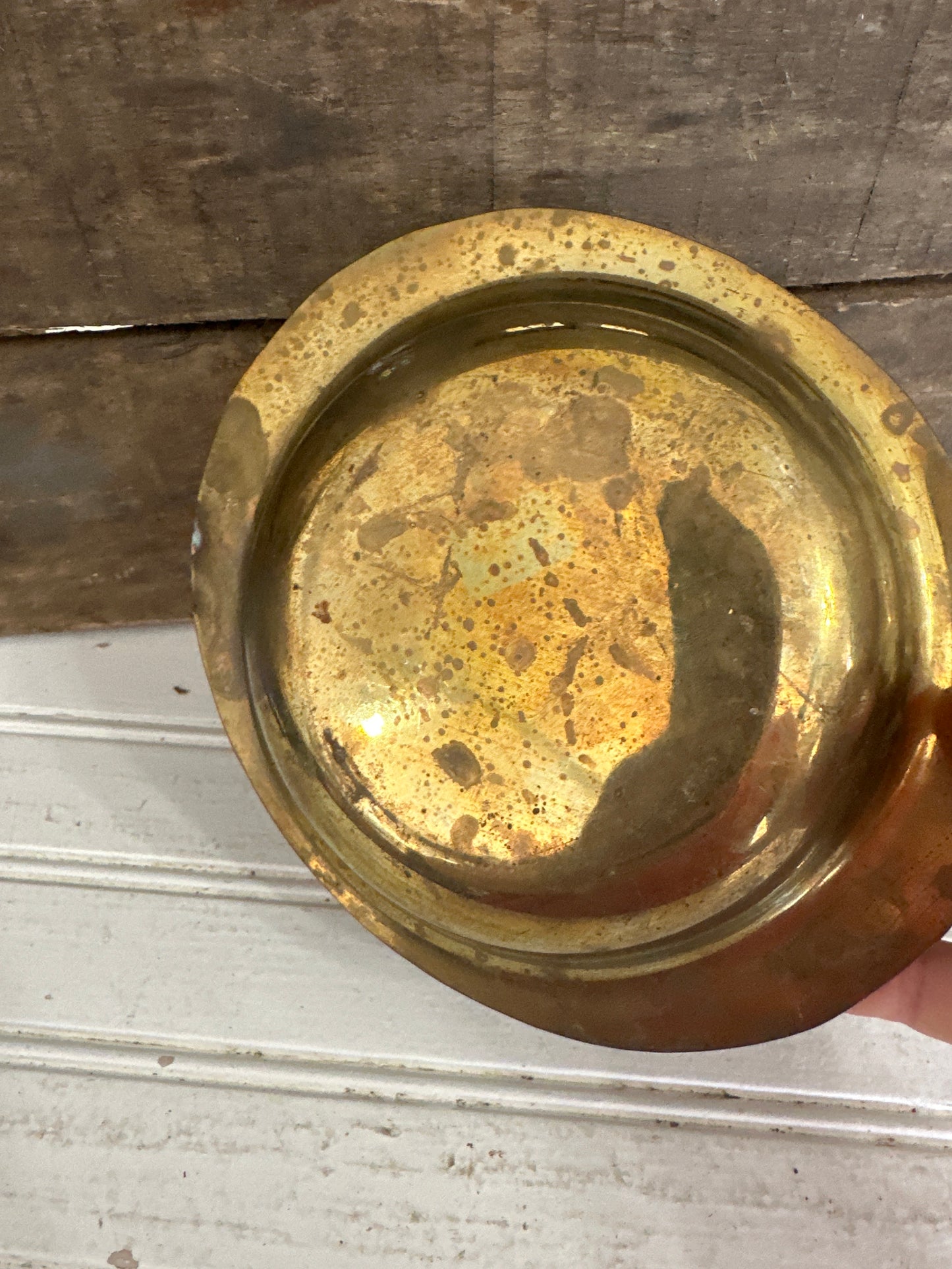 Brass ash tray