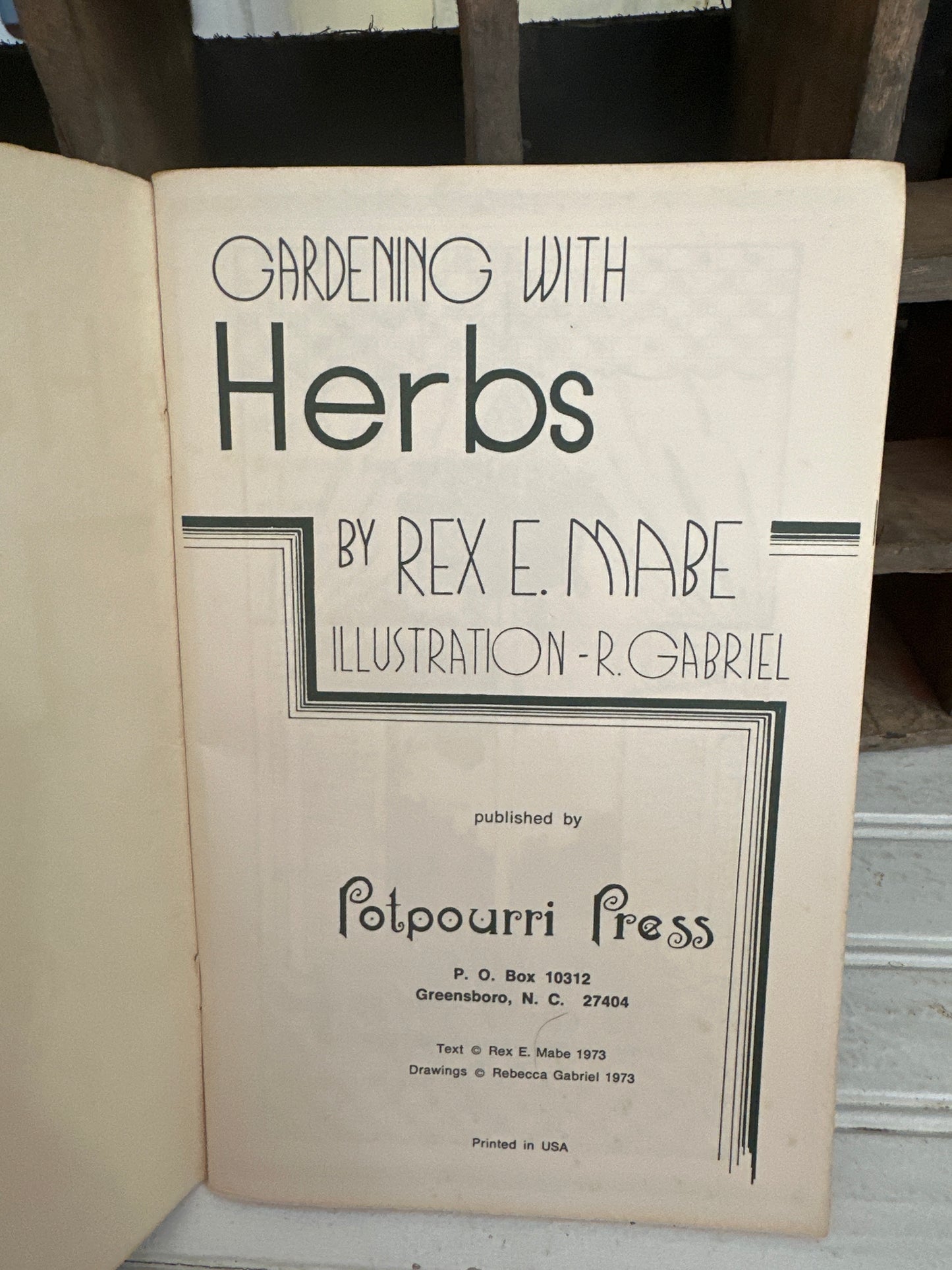 Gardening with Herbs