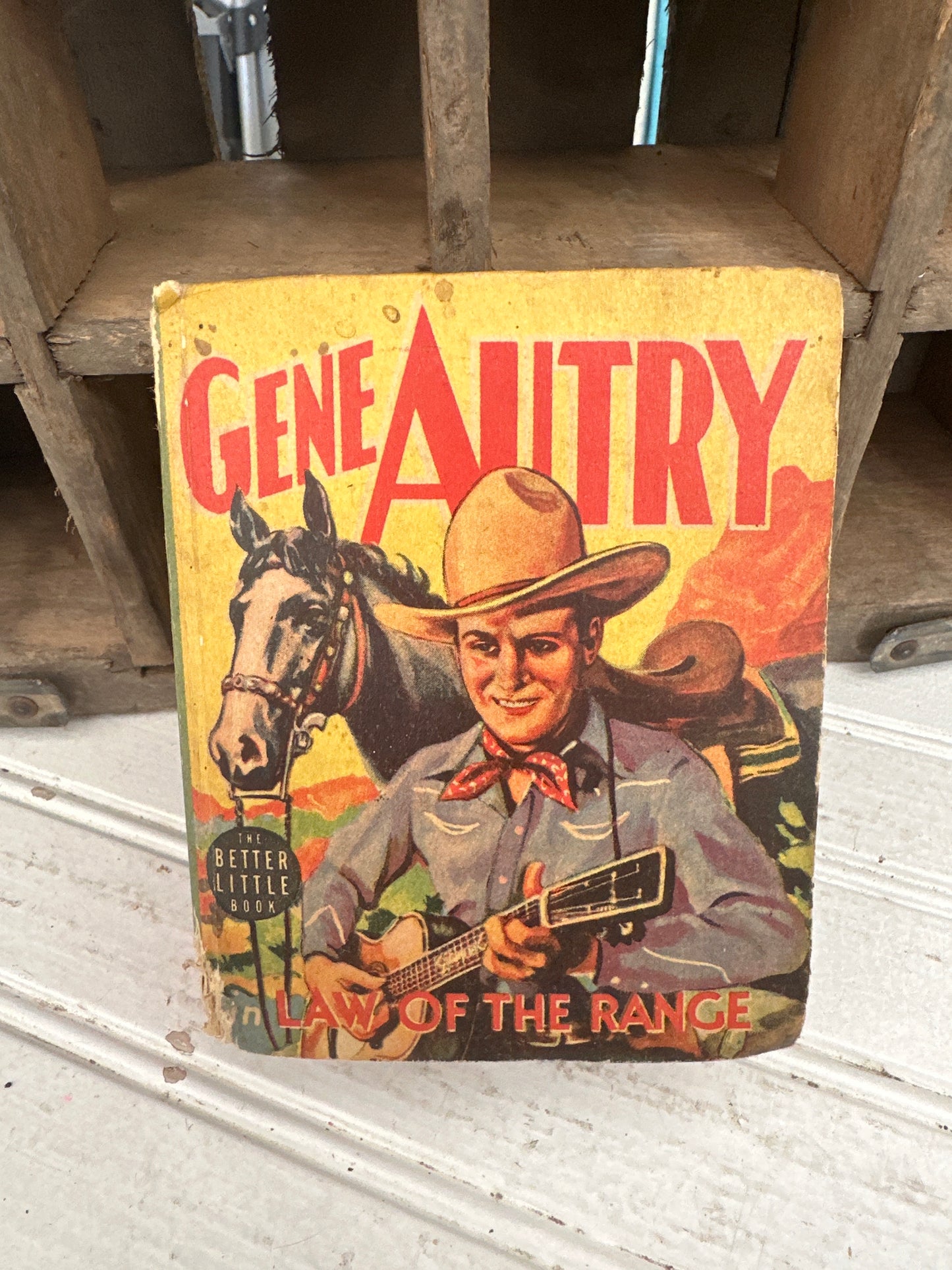 Gene Autry Law of the Range book