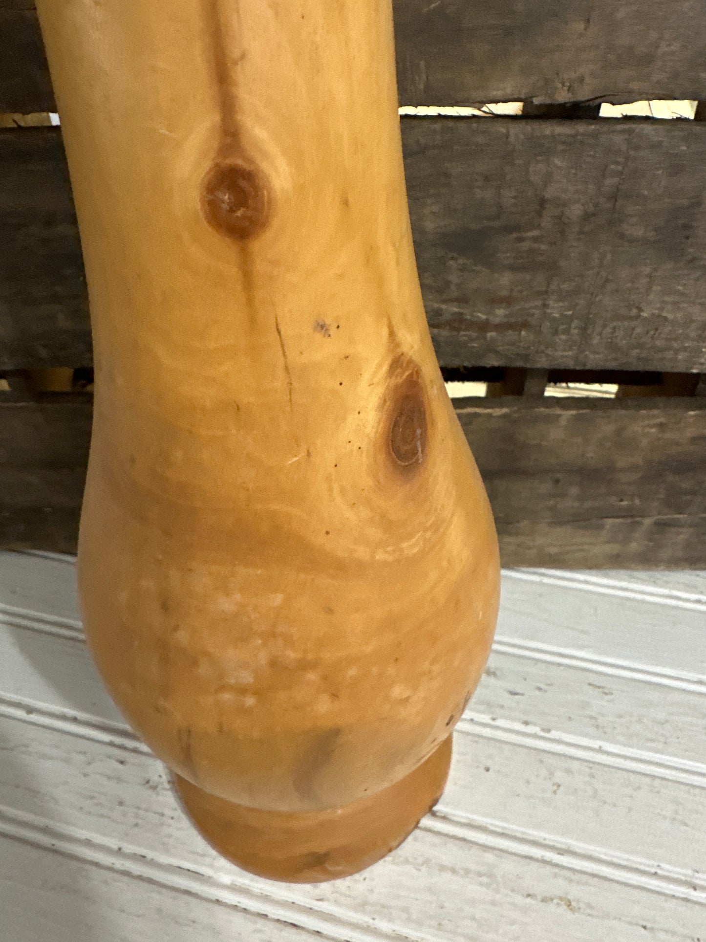 Hand turned Wood Vase