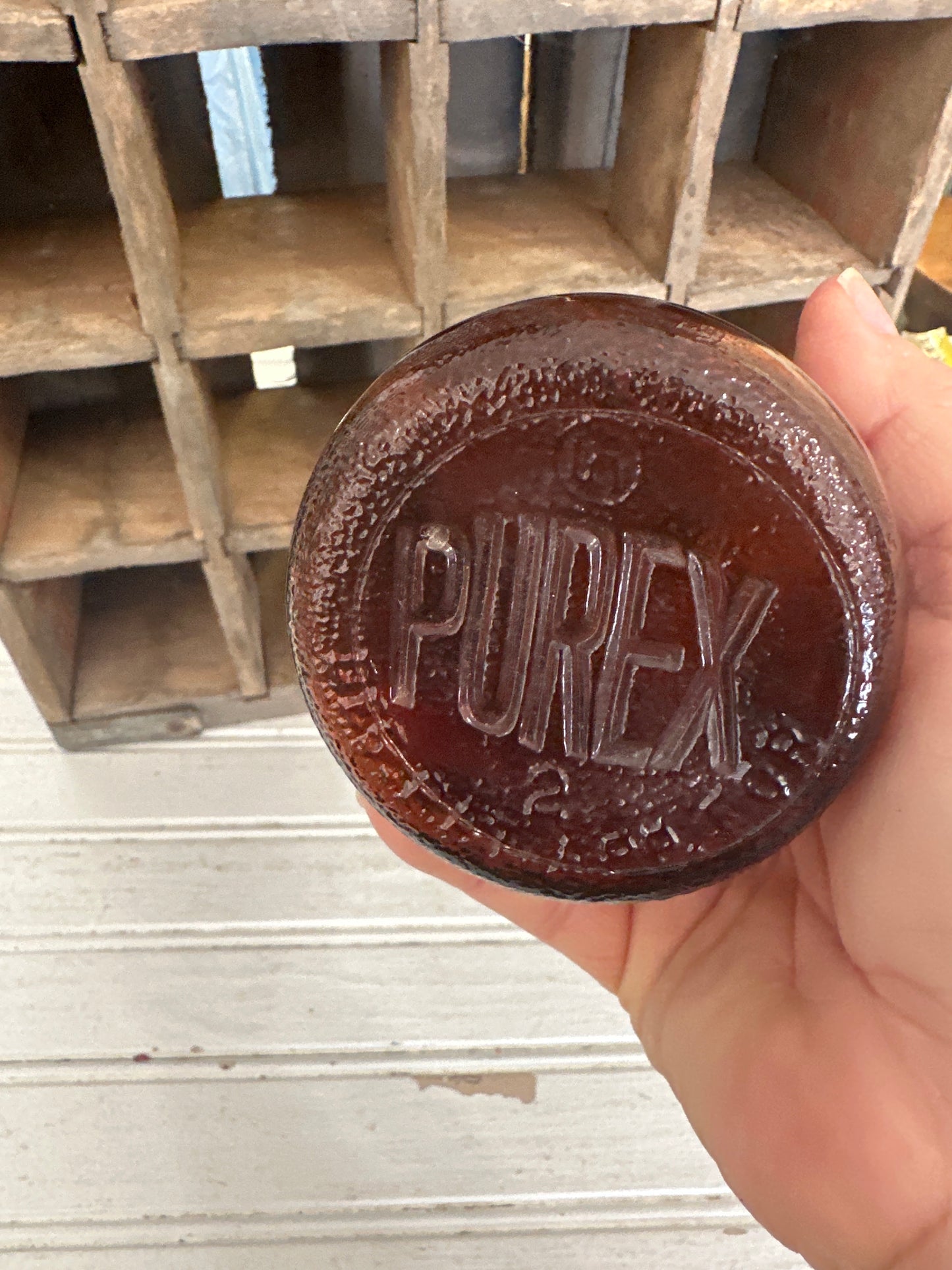 Pyrex bottle with cap