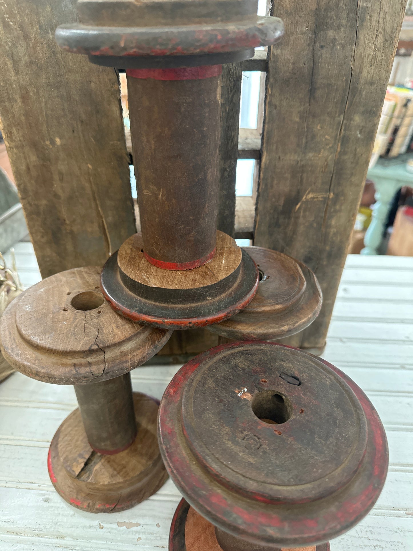 Wooden spools-large