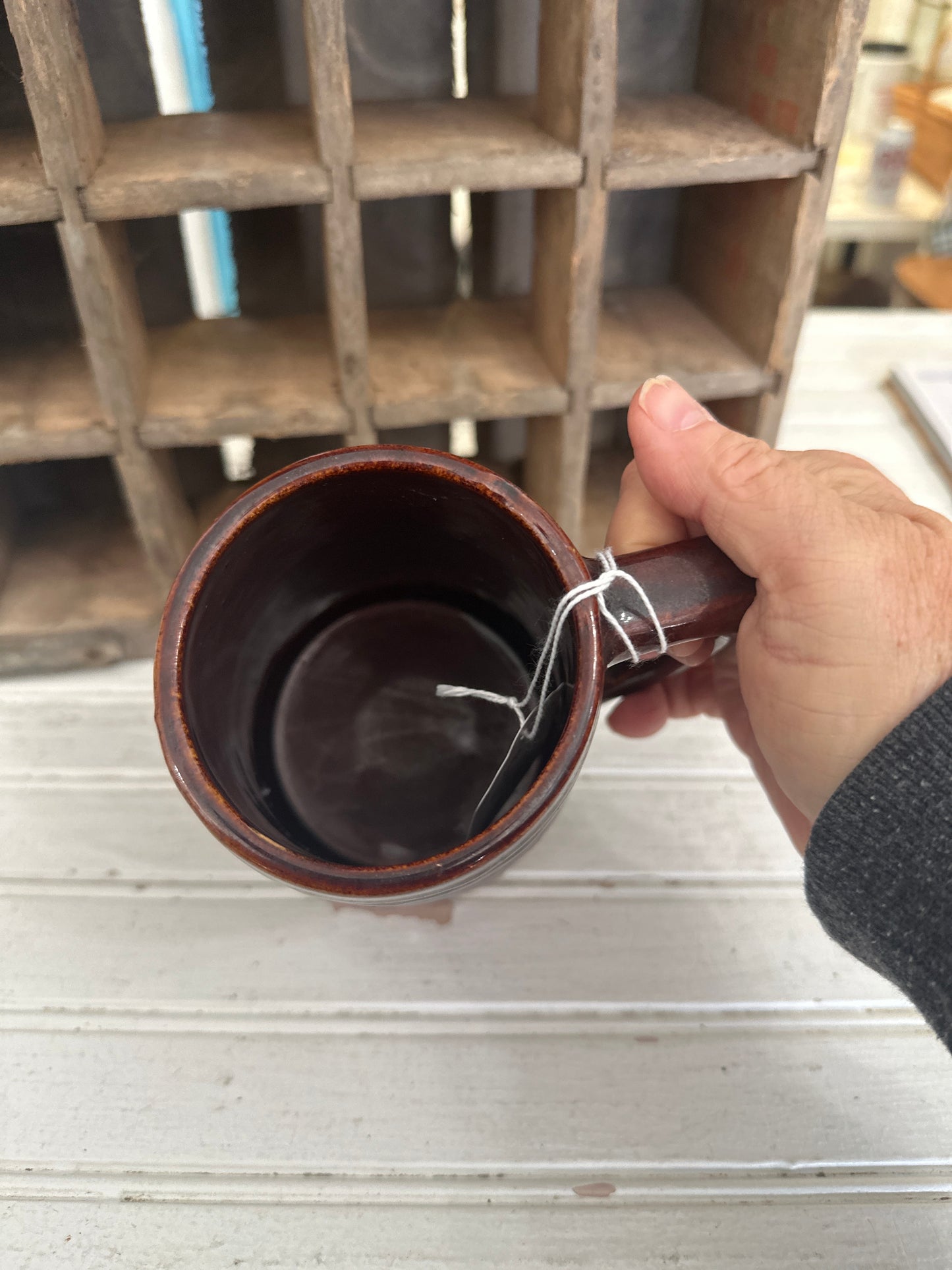 Crock mug - brown