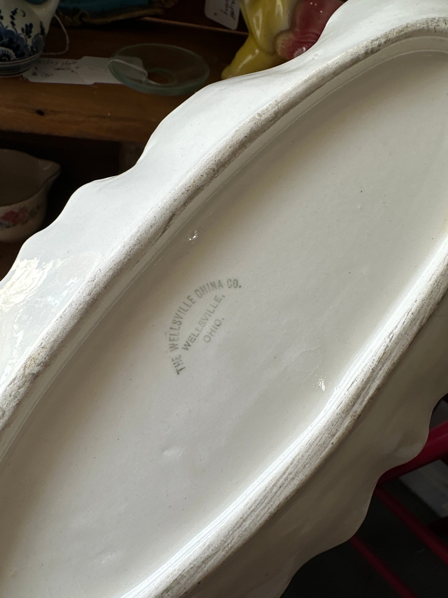 Wellsville China celery dish- local pickup only