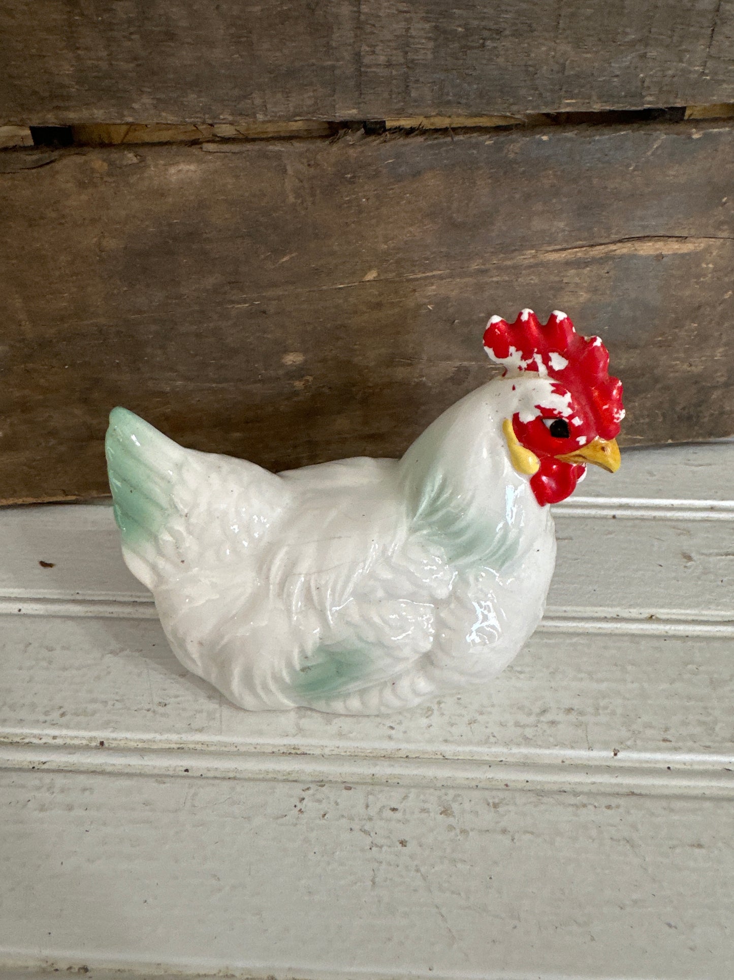 Ceramic rooster