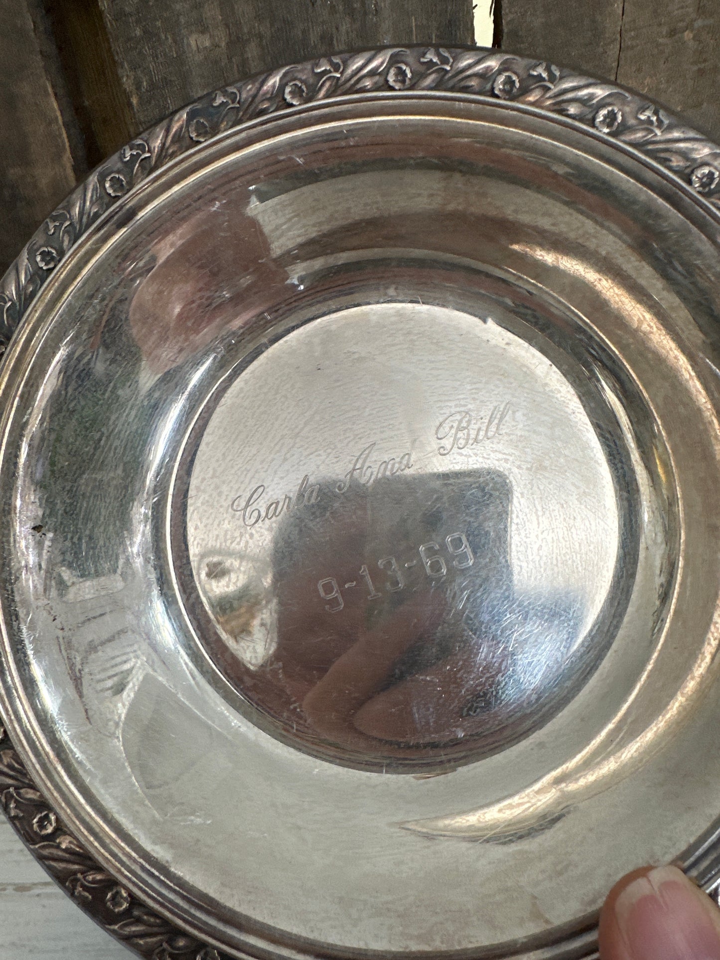 Reed & Barton Silver plate bowl
