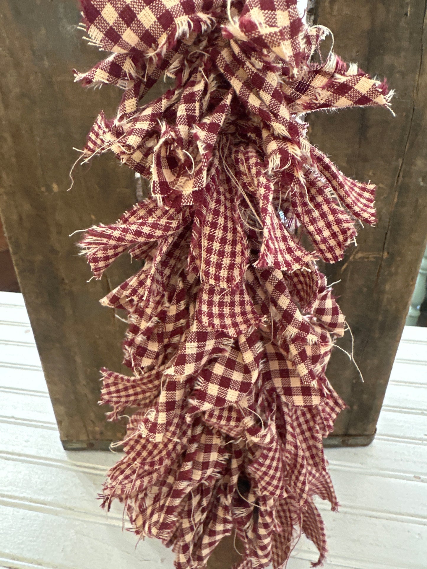 Handmade Christmas Rag tree