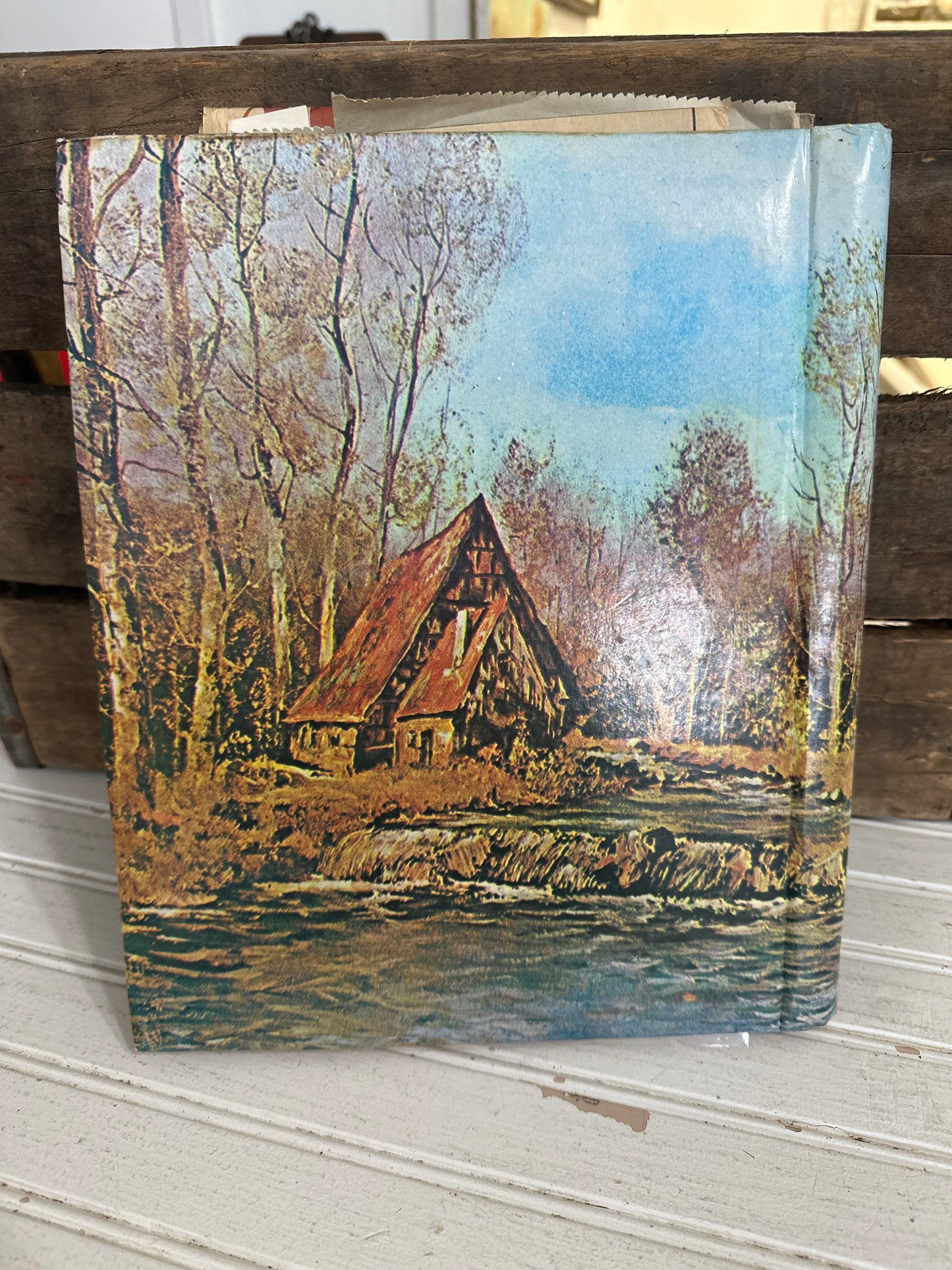 Vintage Photo Album made into Recipe book