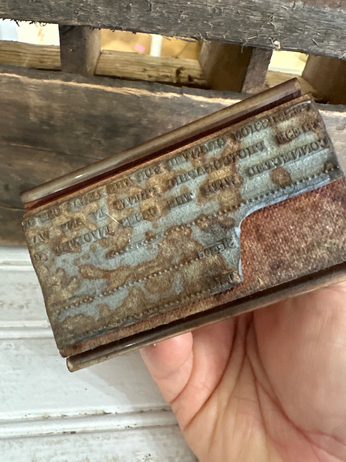 Vintage Rubber Stamp