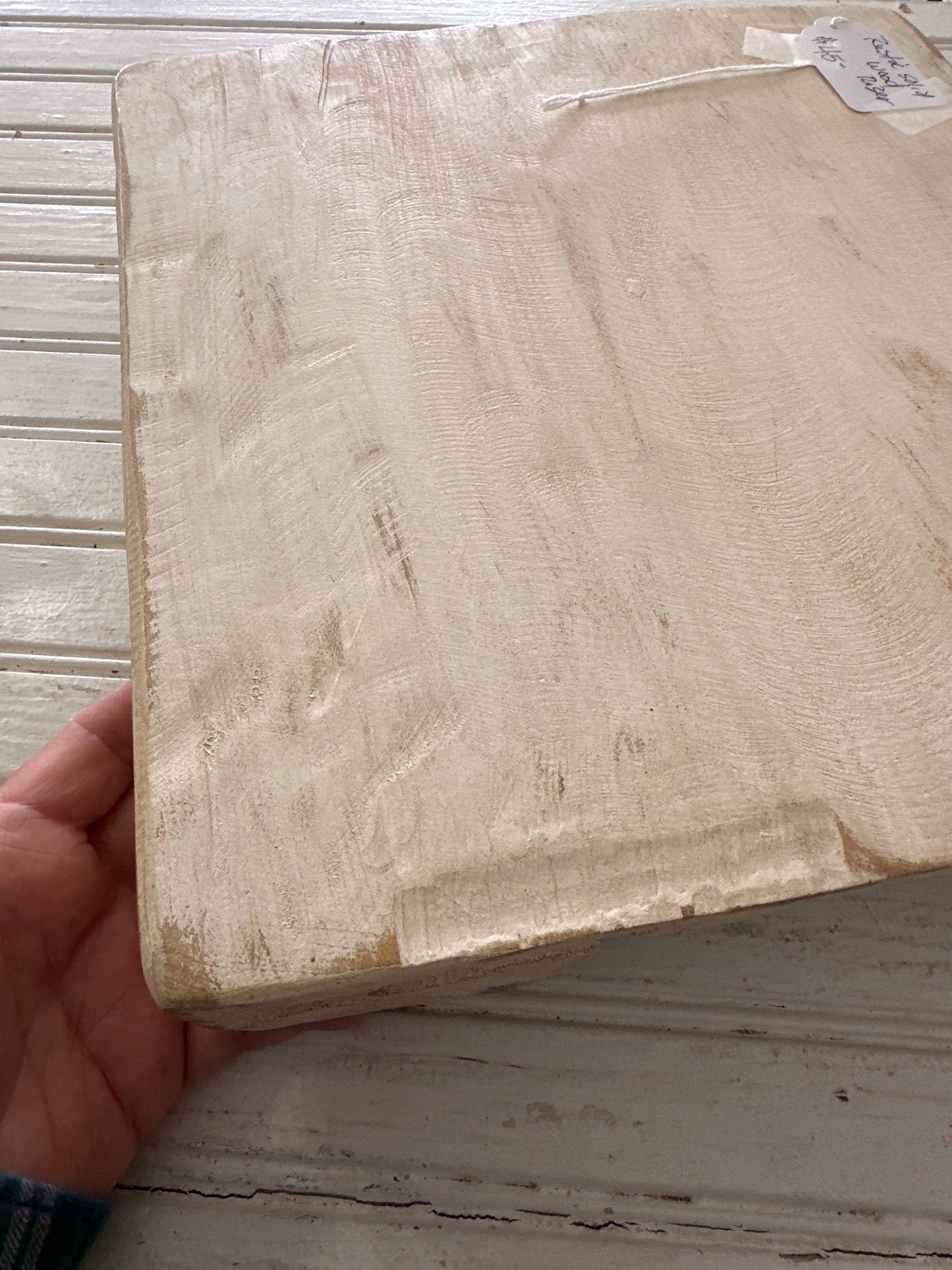 Rustic solid wood riser