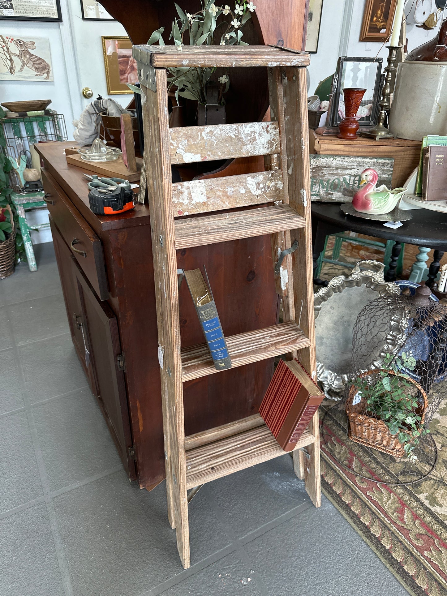 Painter’s wooden ladder- local pickup only
