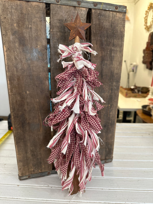 Christmas Rag Tree
