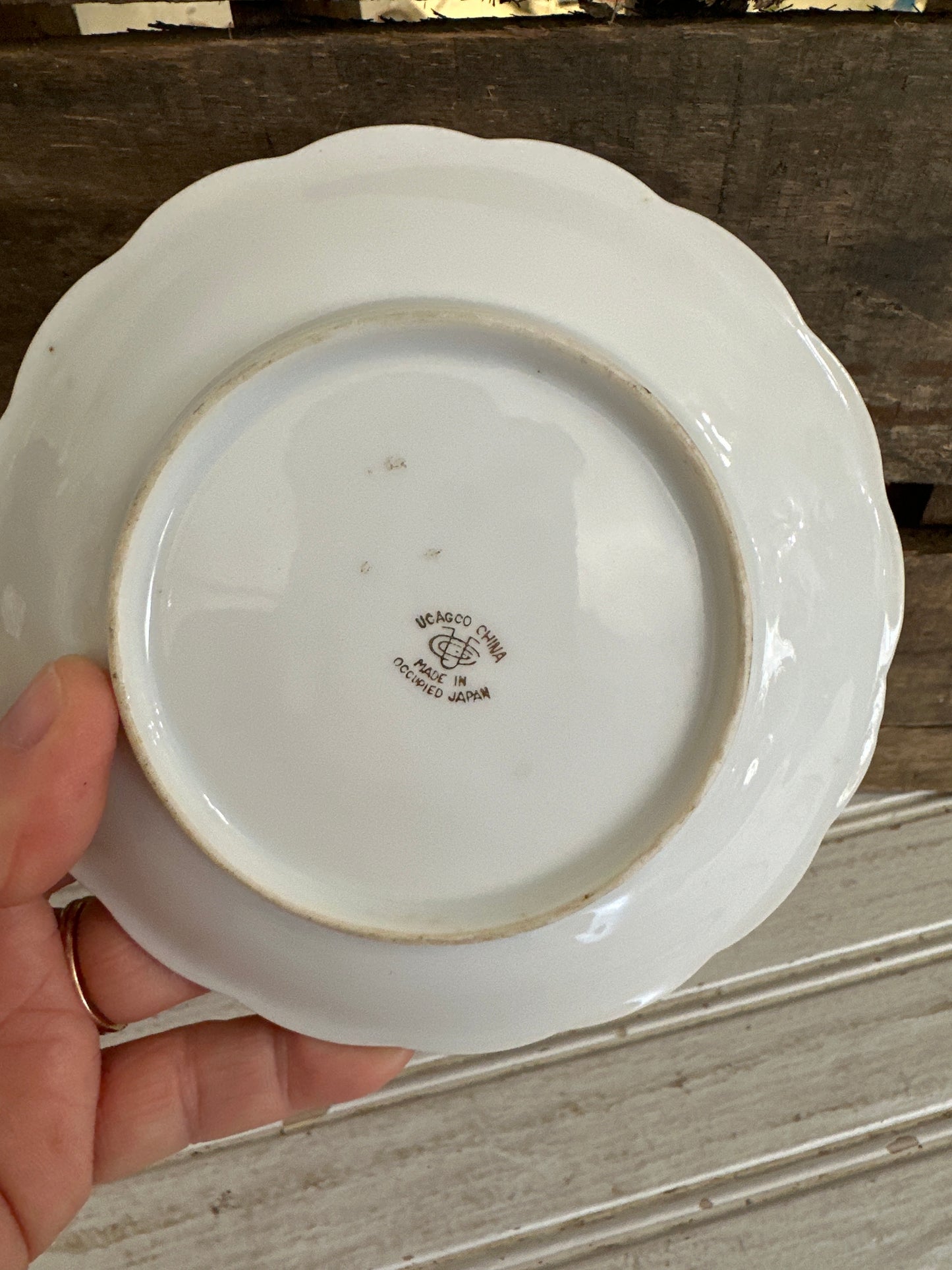 UCAGCO China saucer