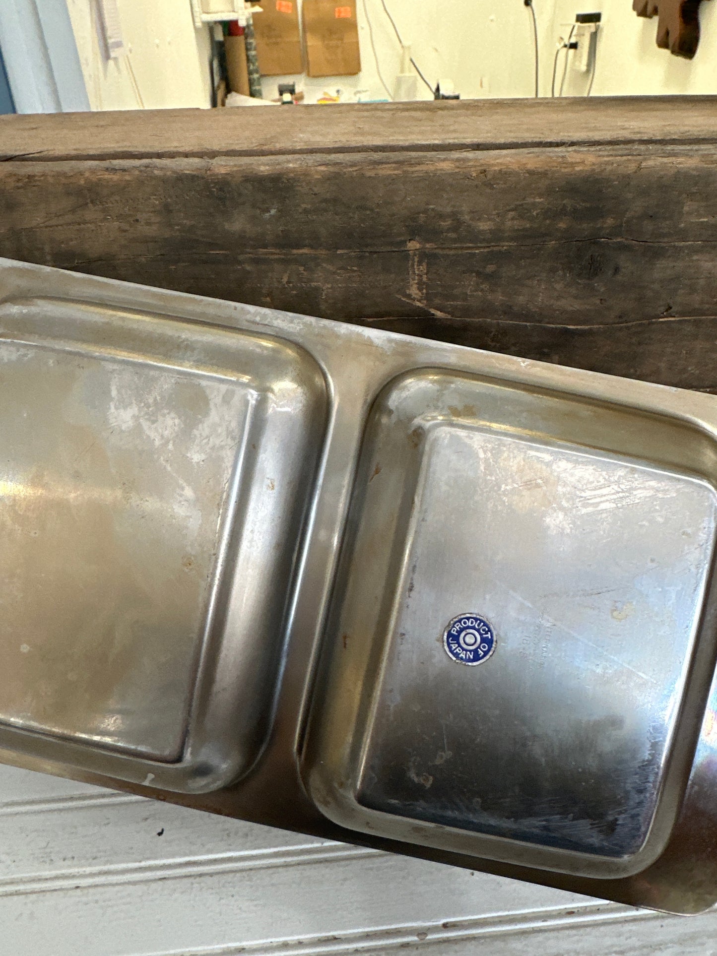 International Decorator divided serving dish