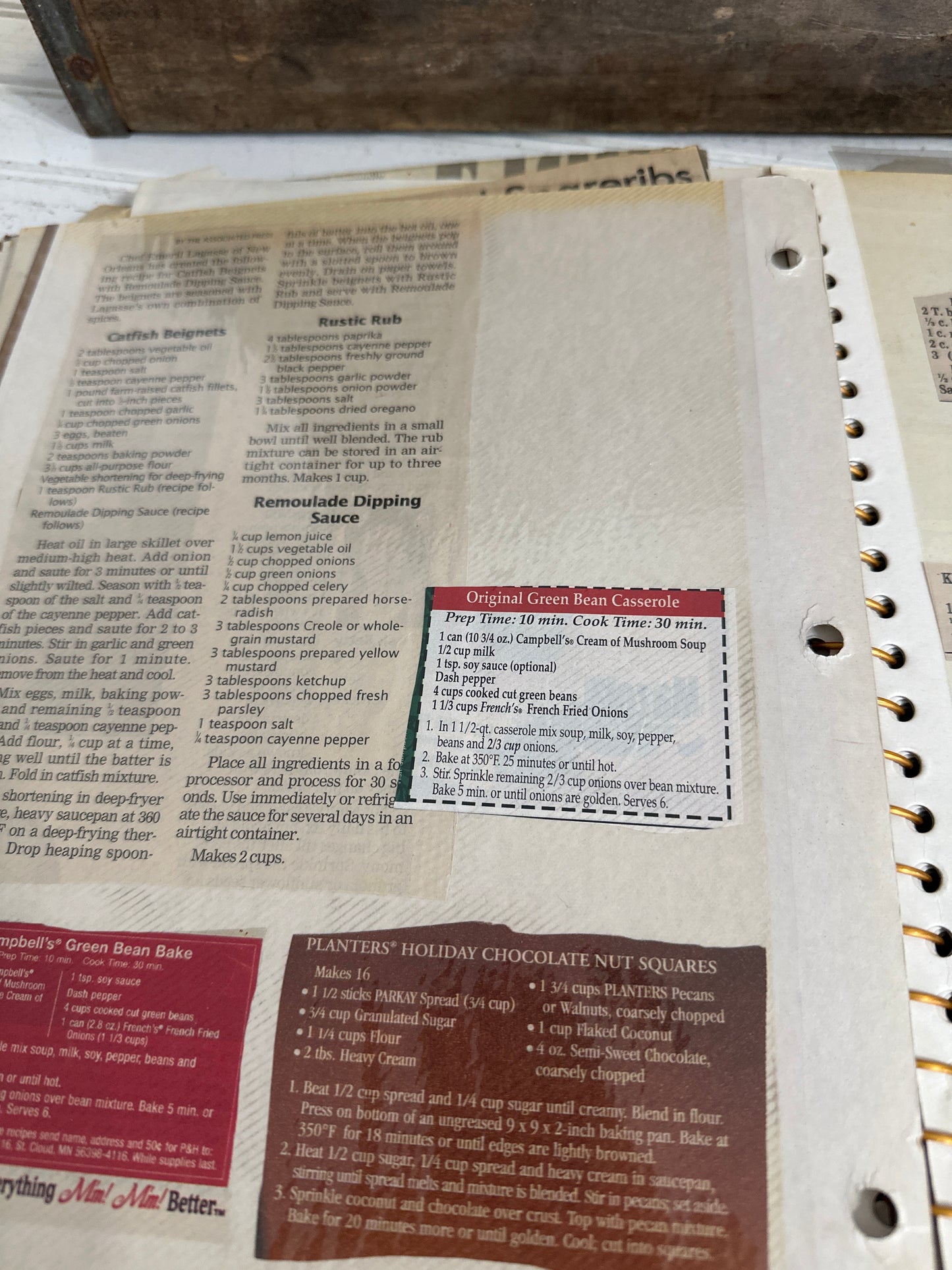 Vintage Photo Album made into Recipe book