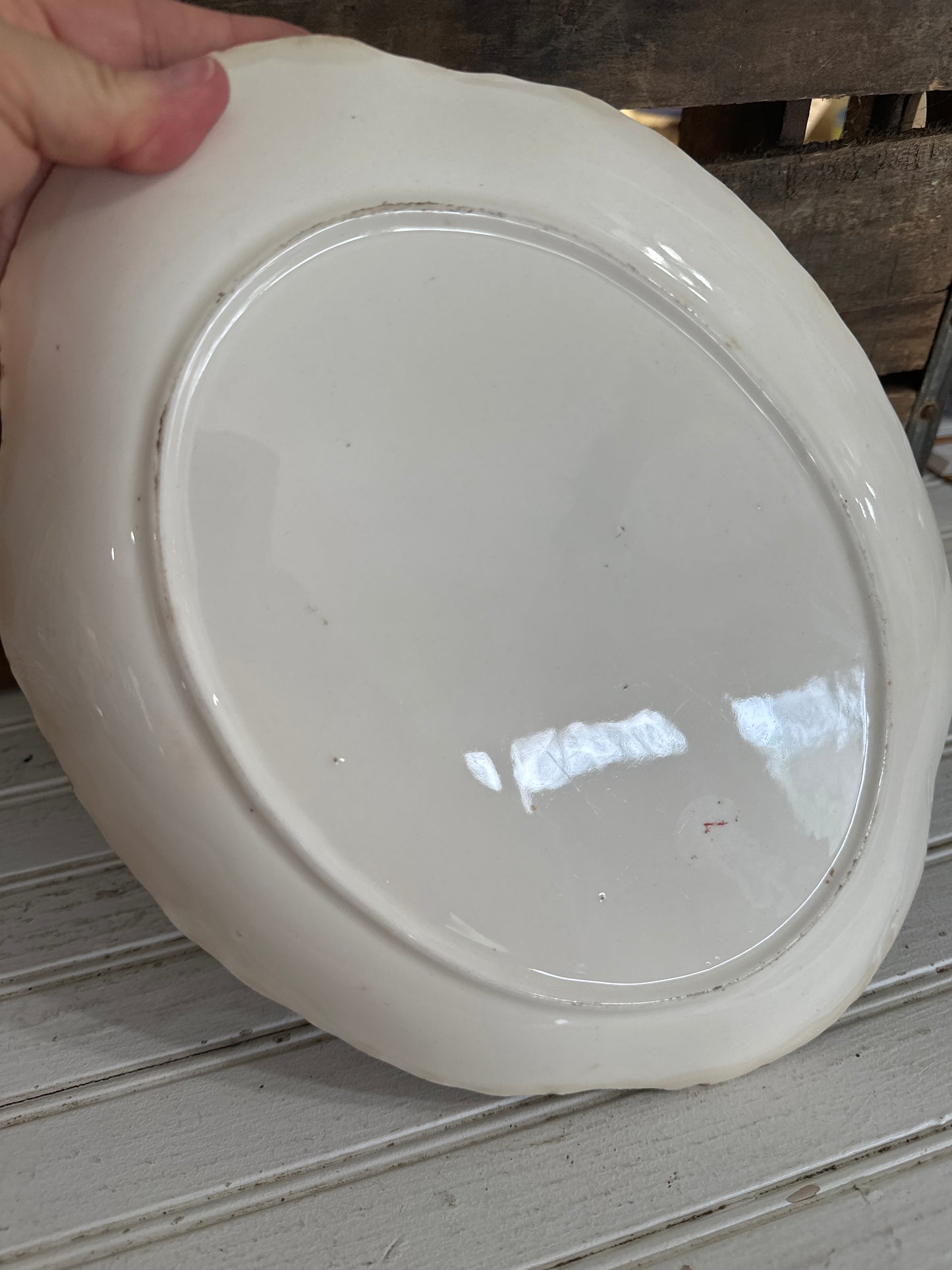 Platter- floral design- local pickup only