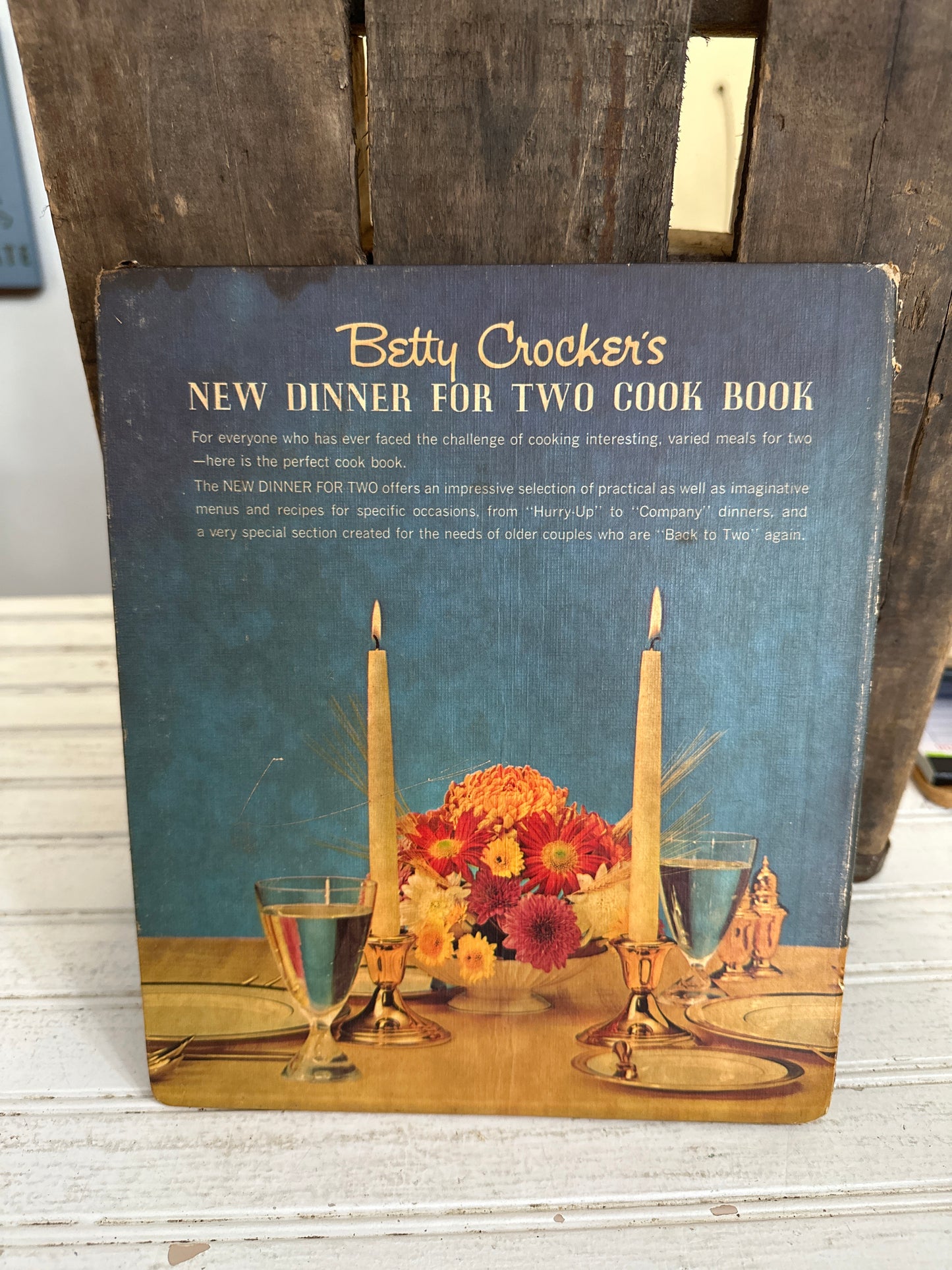Betty Crocker’s New Dinner for Two cookbook