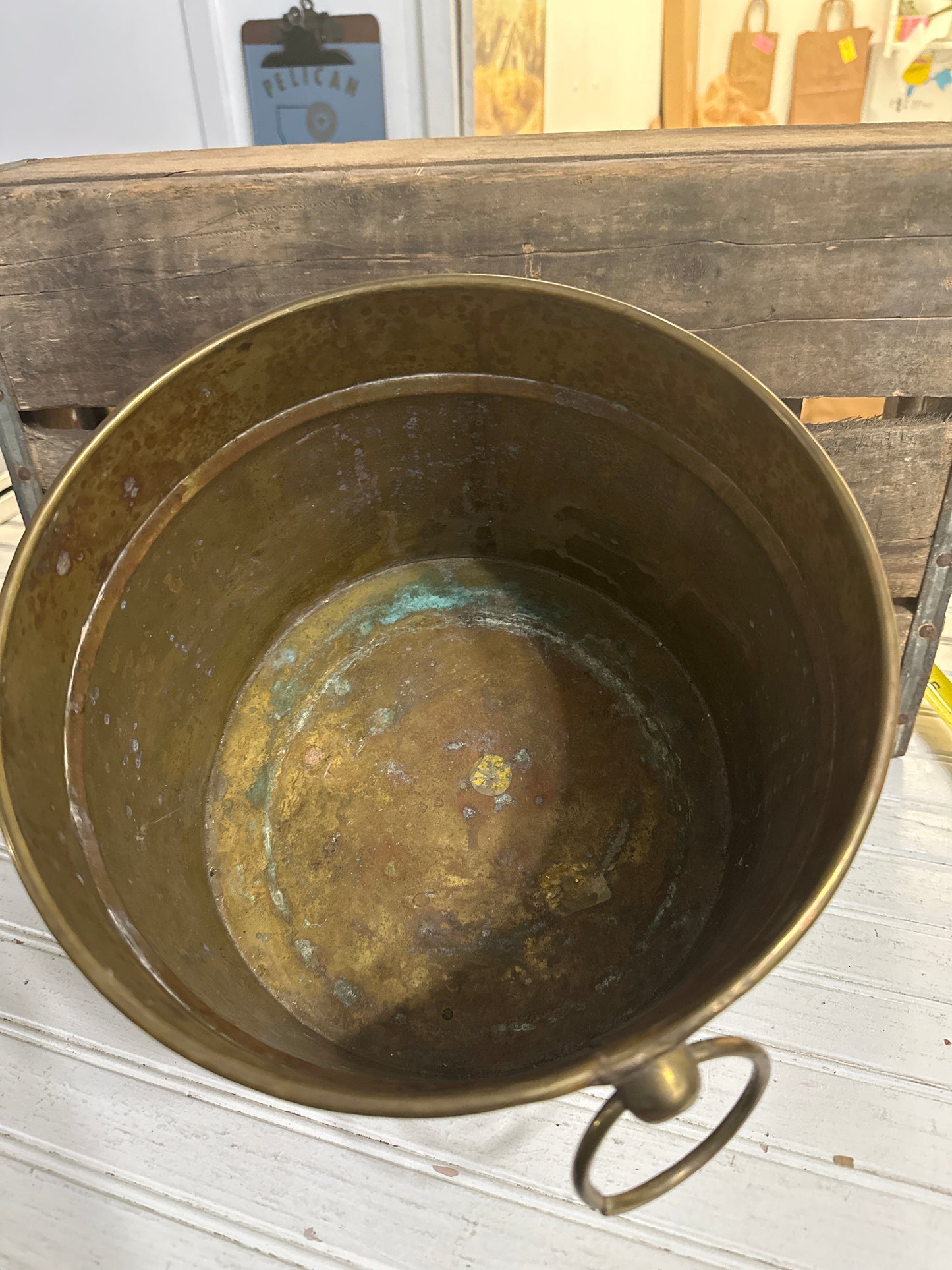 Brass Planter