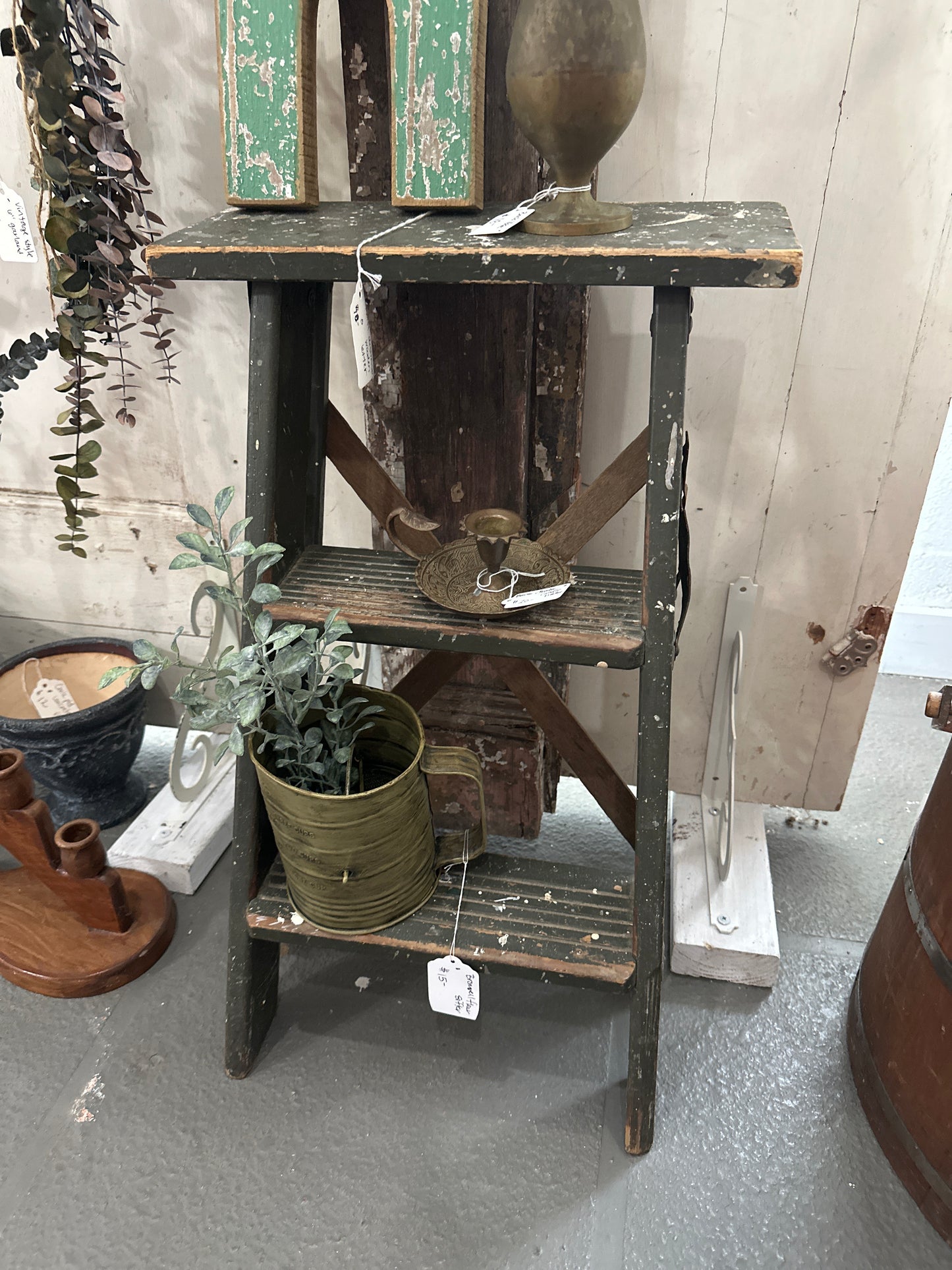 Wooden ladder- small - local pickup only