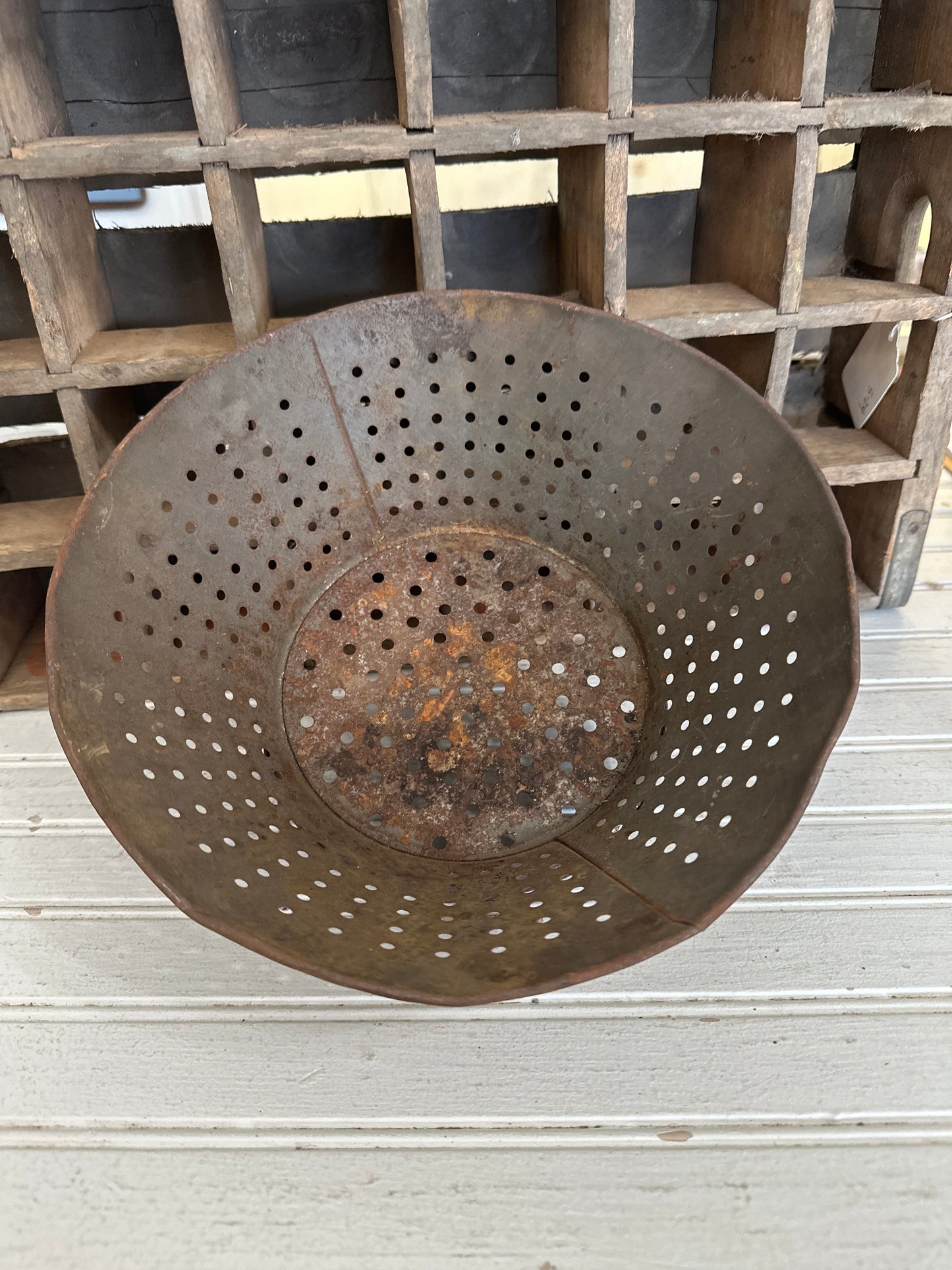 Rusty colander