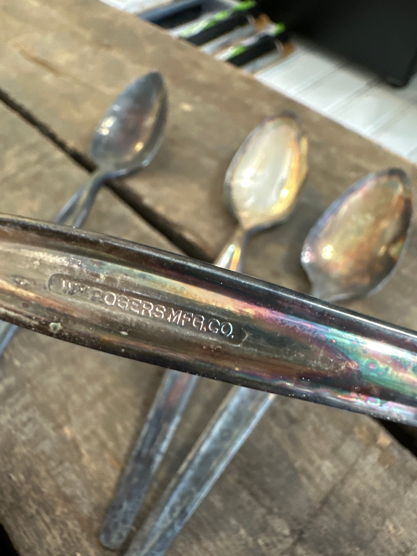 WM Rogers Grapefruit spoons- set 4