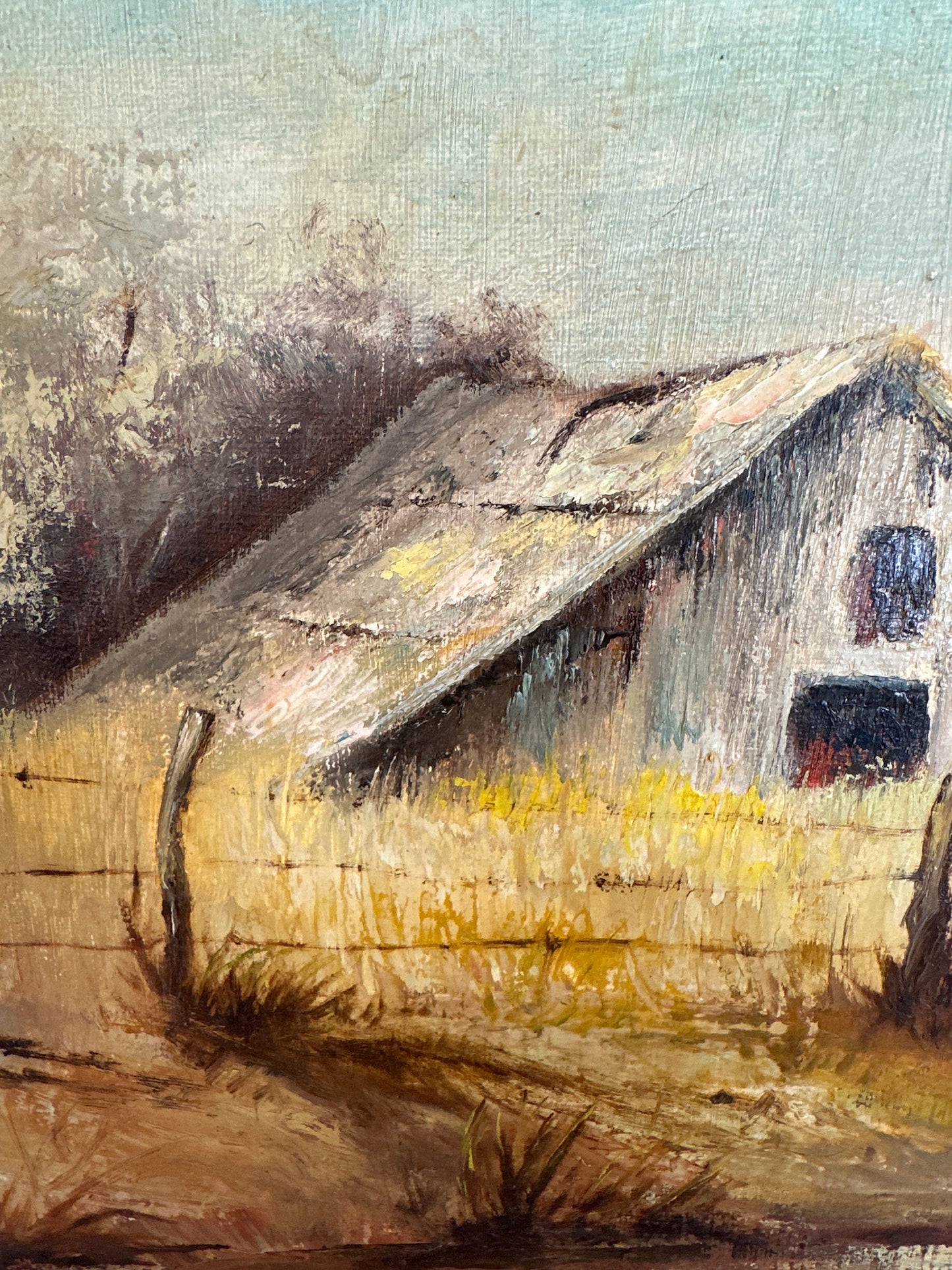 Old Barn -original painting
