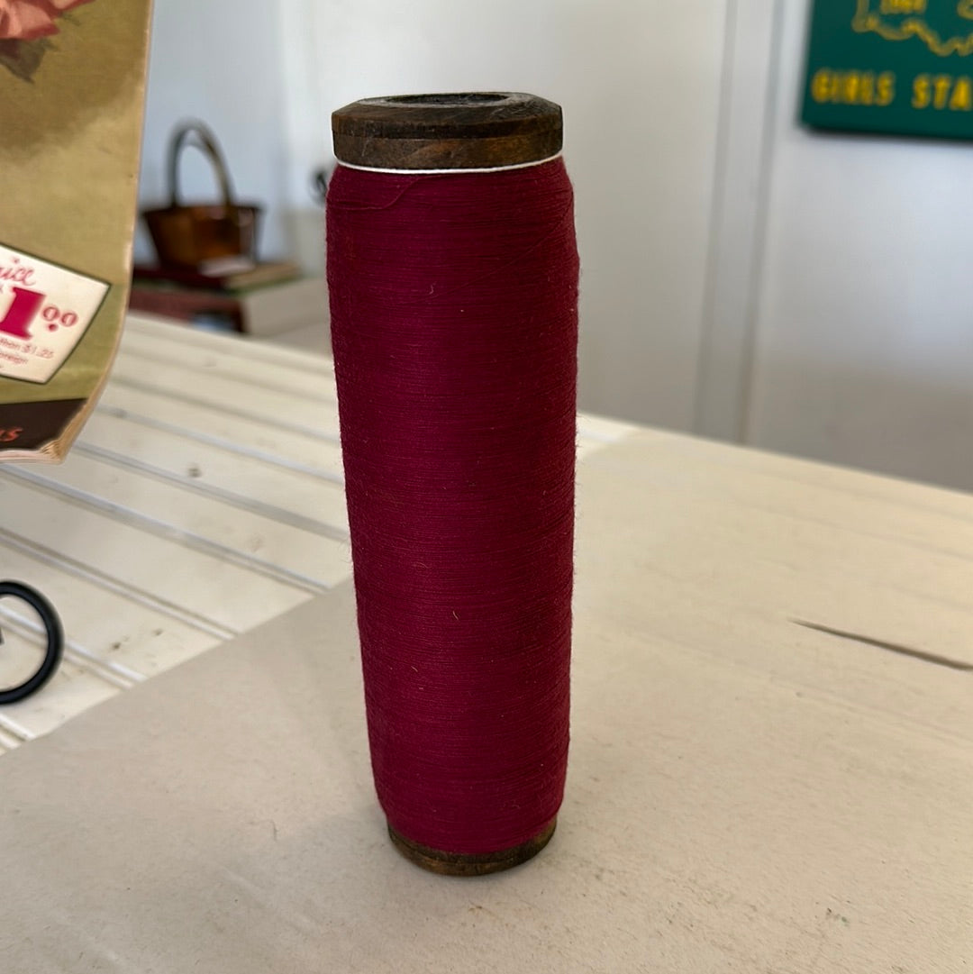 Industrial spool w/thread