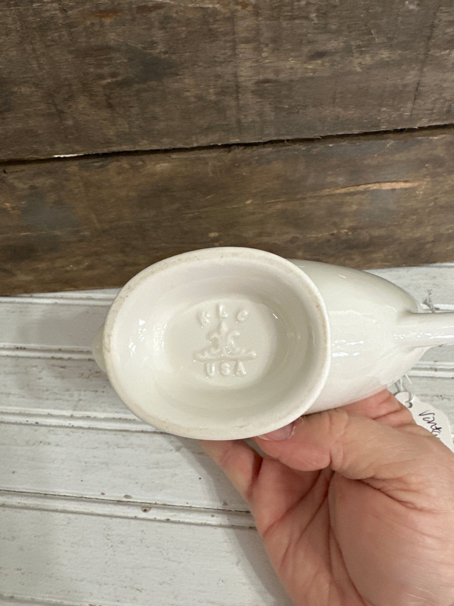 Homer Laughlin gravy boat