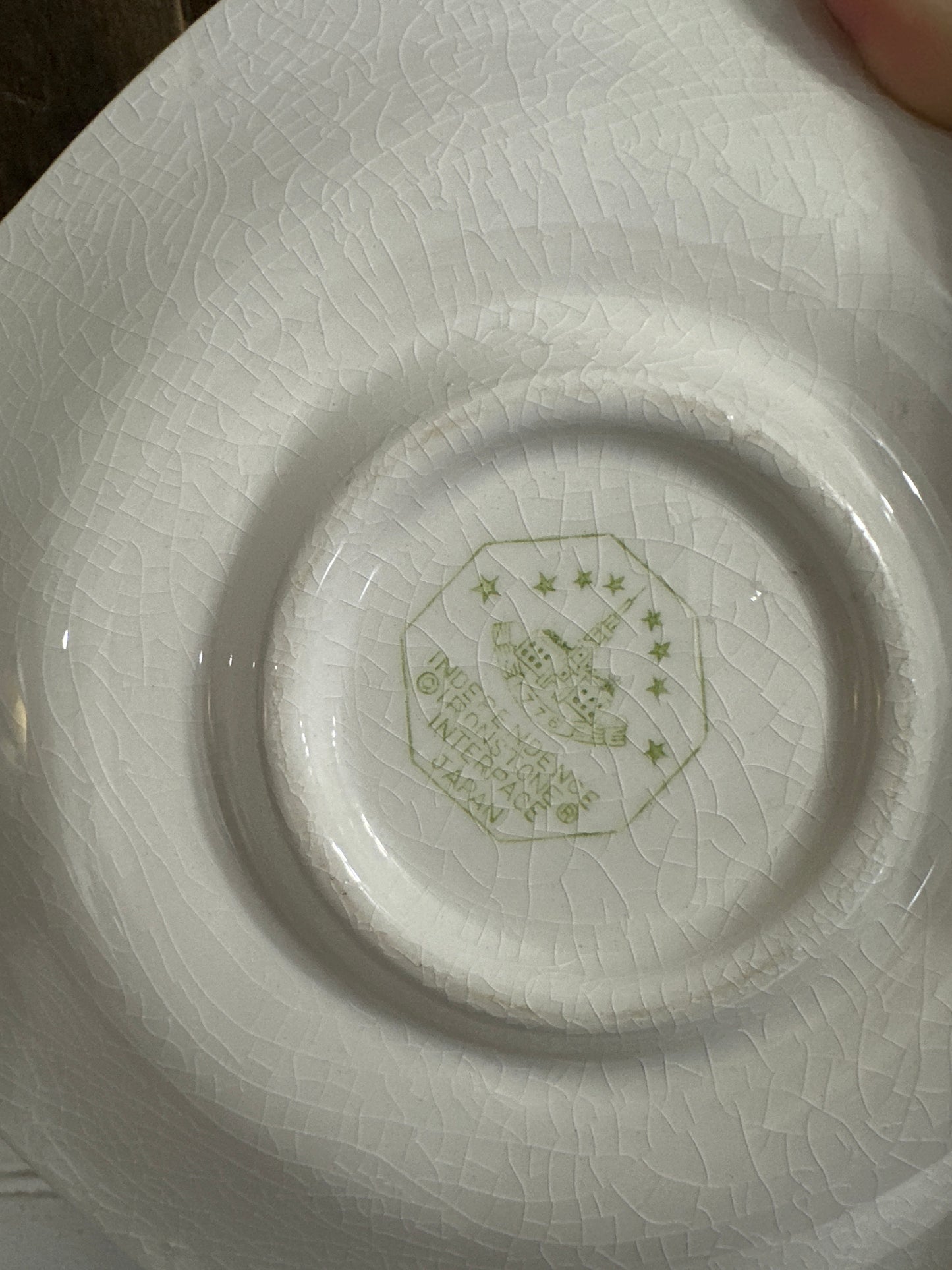 Independence Ironstone saucer