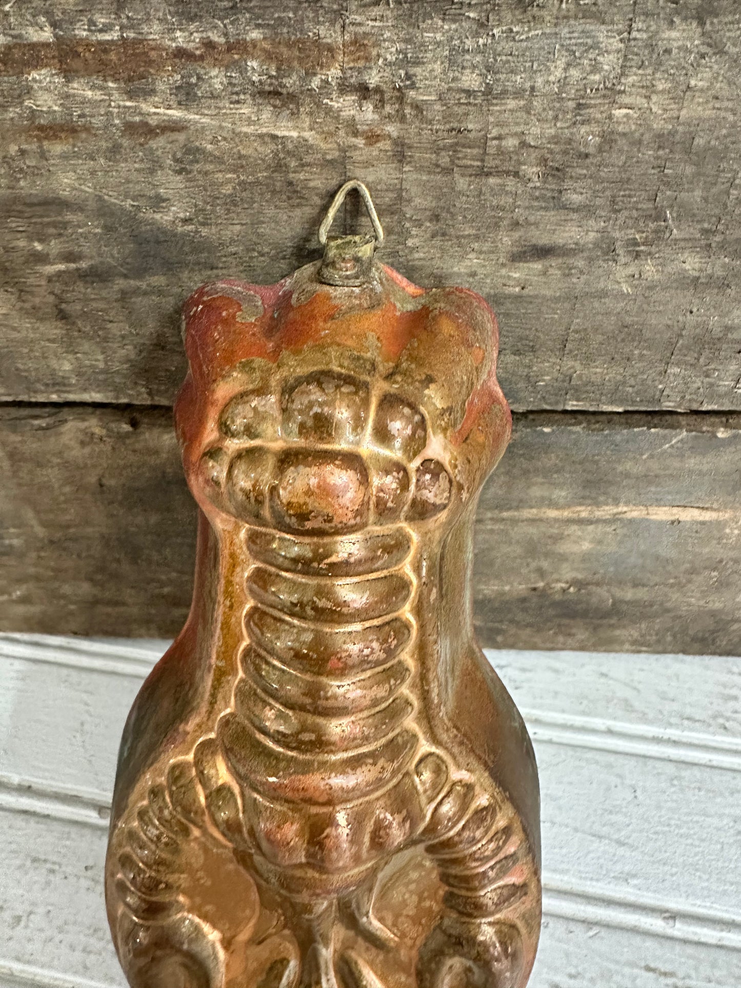 Copper Lobster/Crawfish wall art