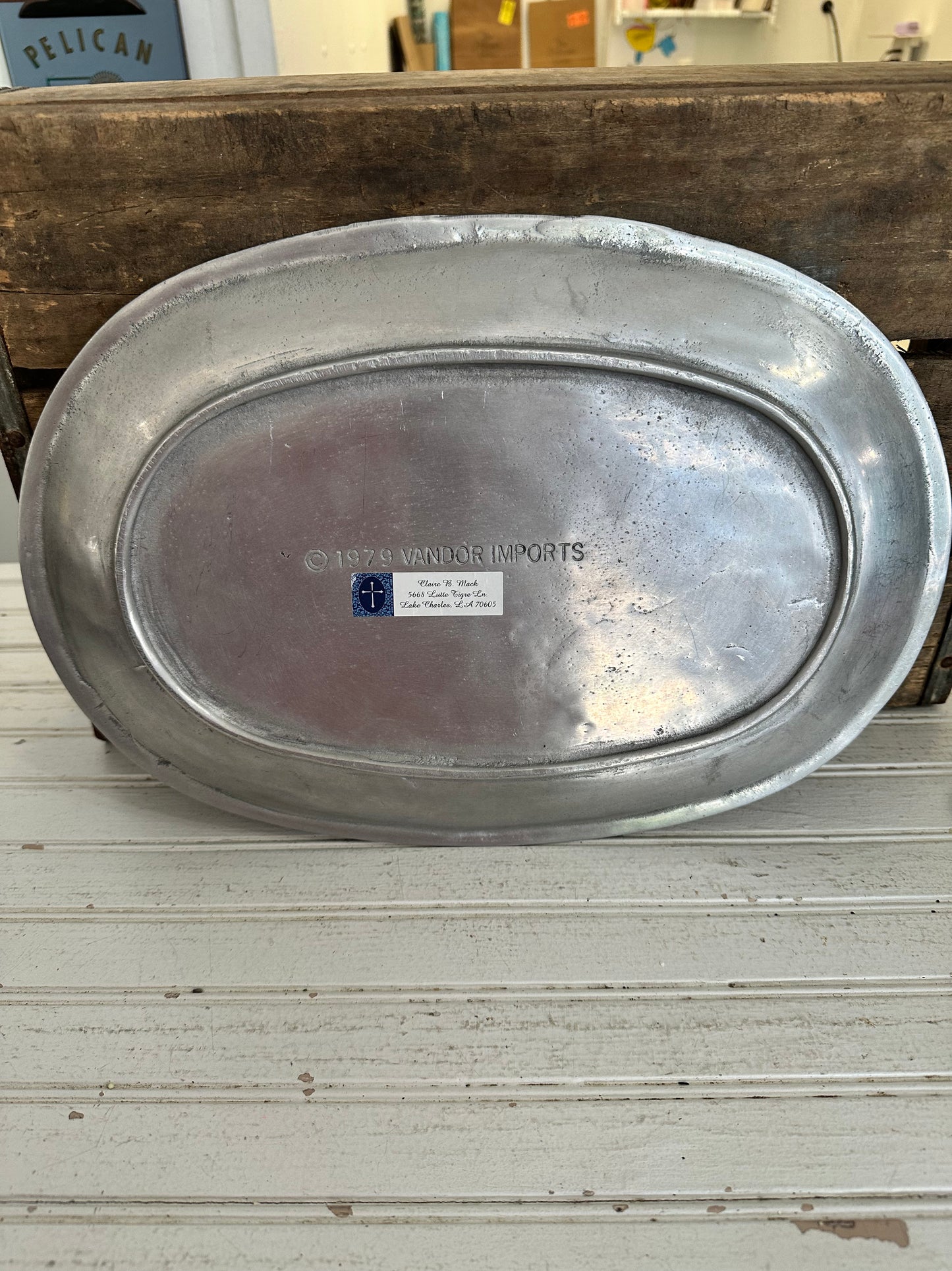 1979 Vandor Imports Aluminum tray