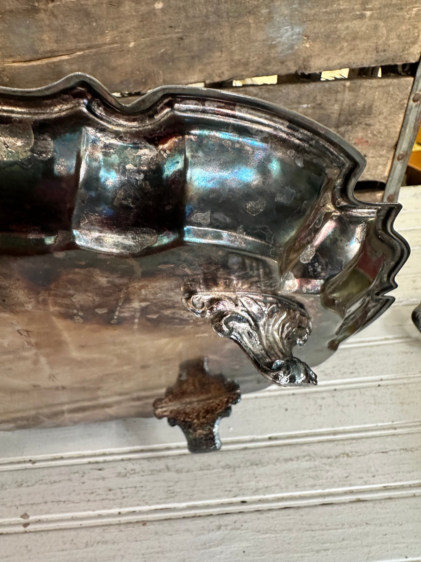 Leonard Silver Plated serving tray