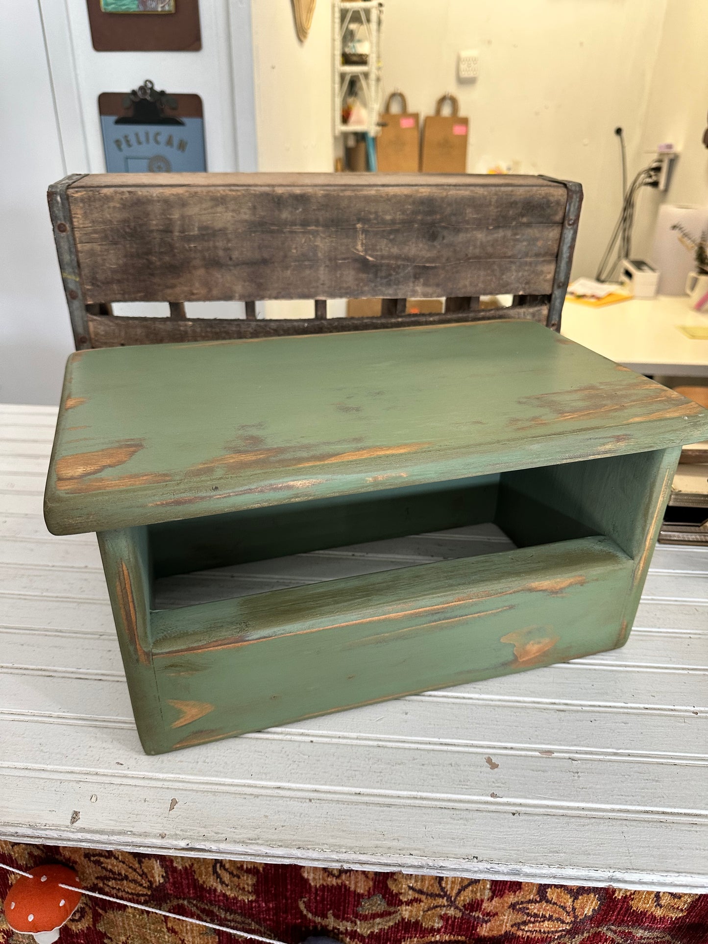 Wooden stool