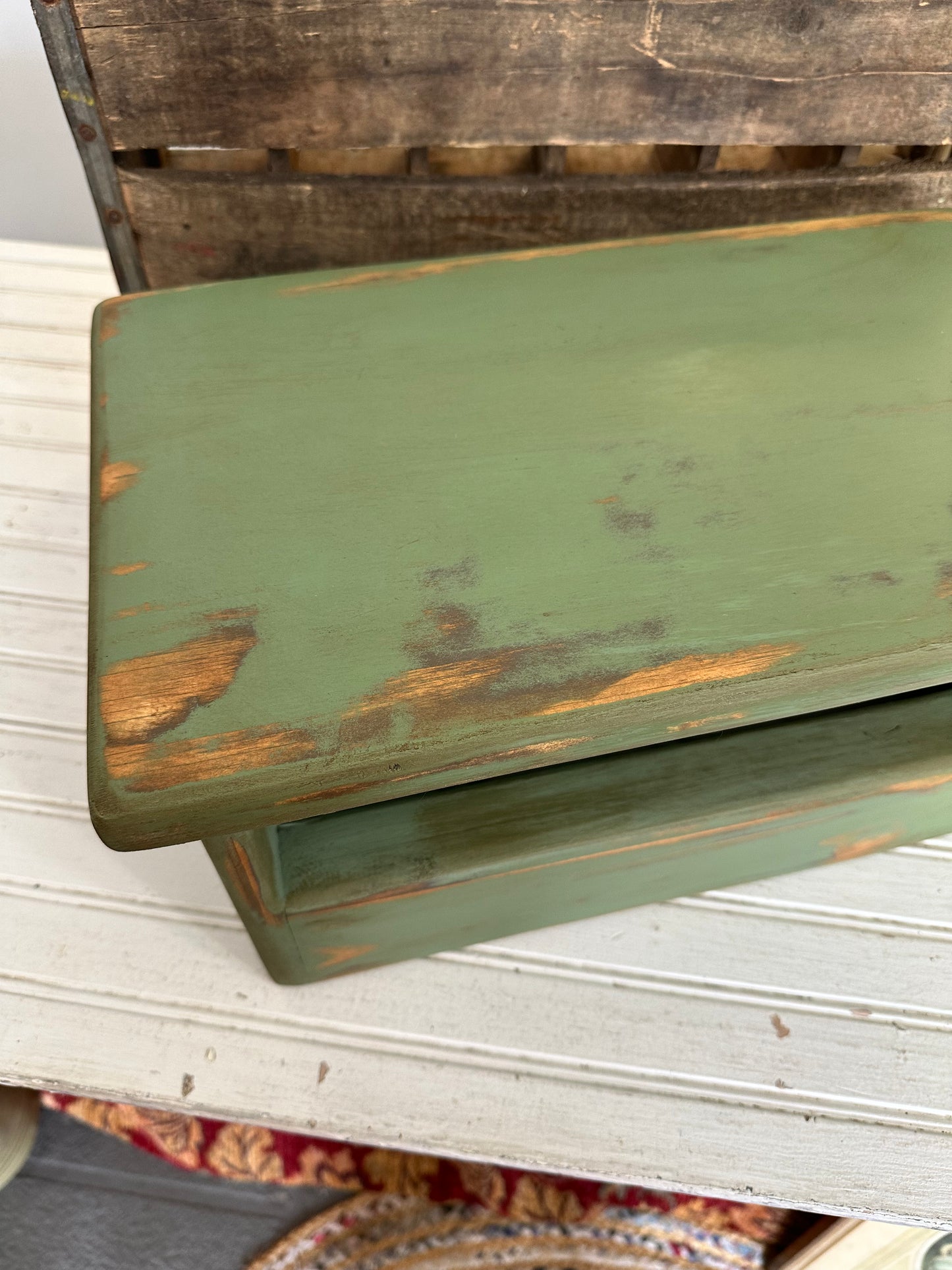 Wooden stool