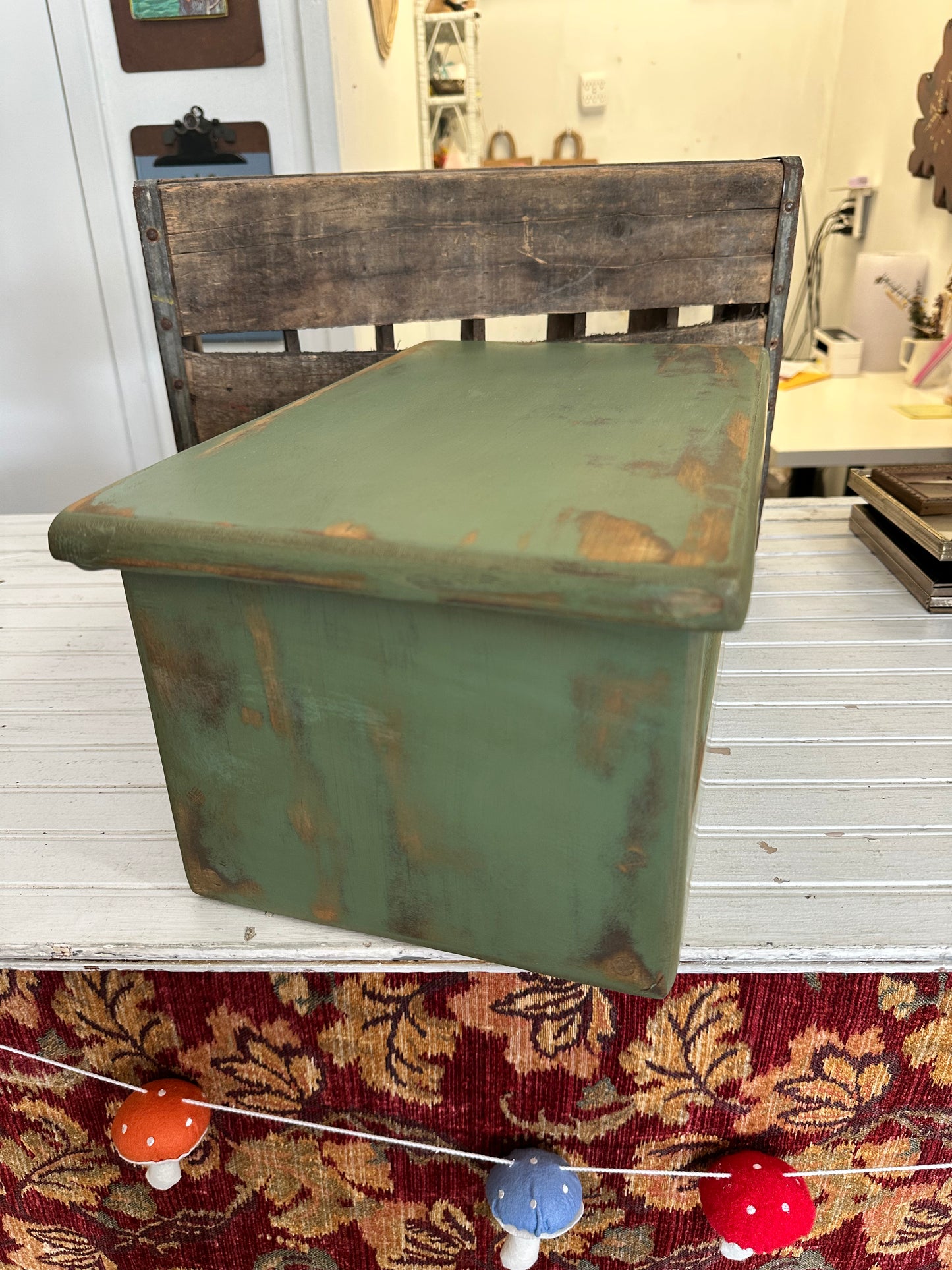 Wooden stool
