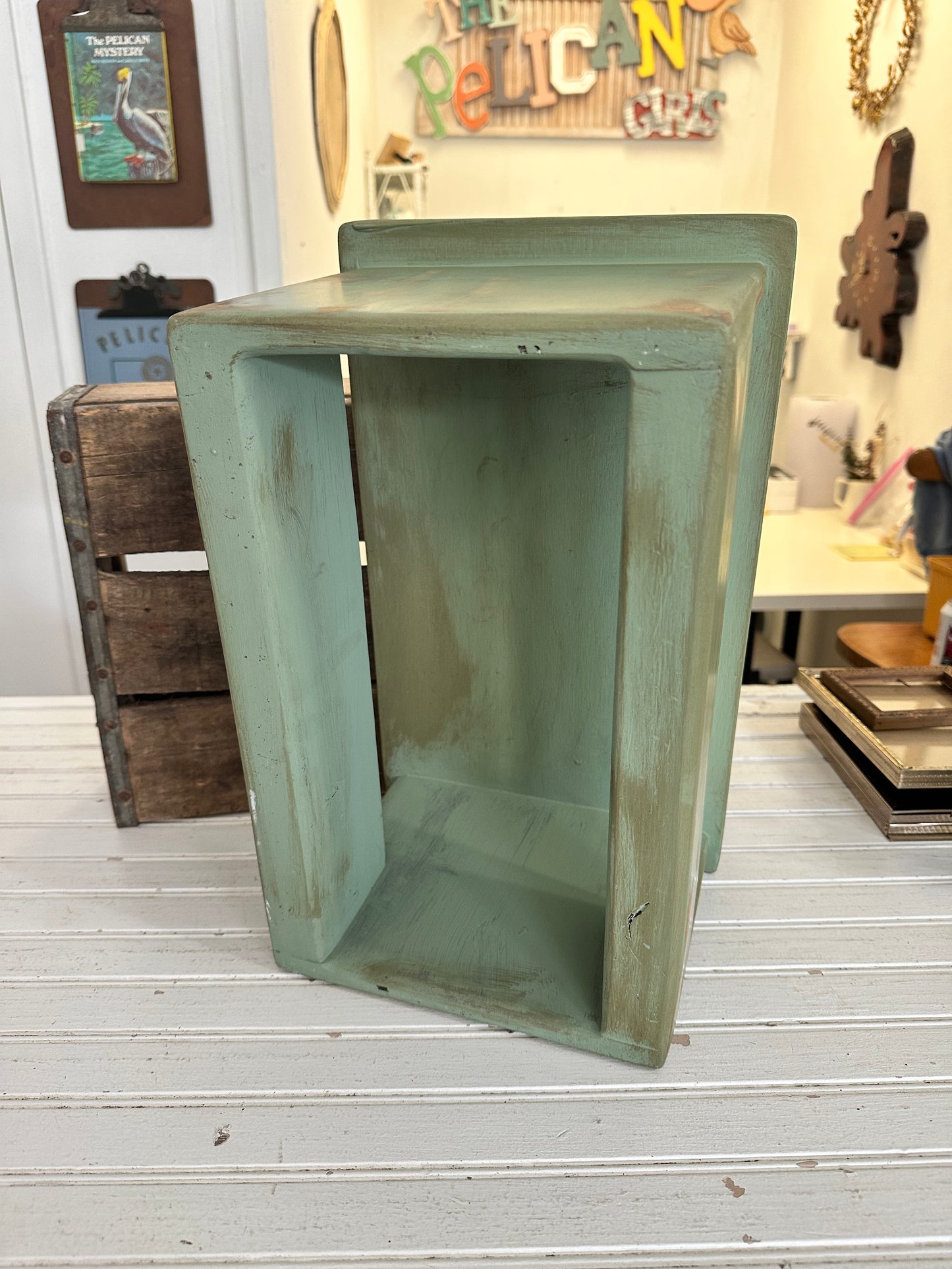 Wooden stool