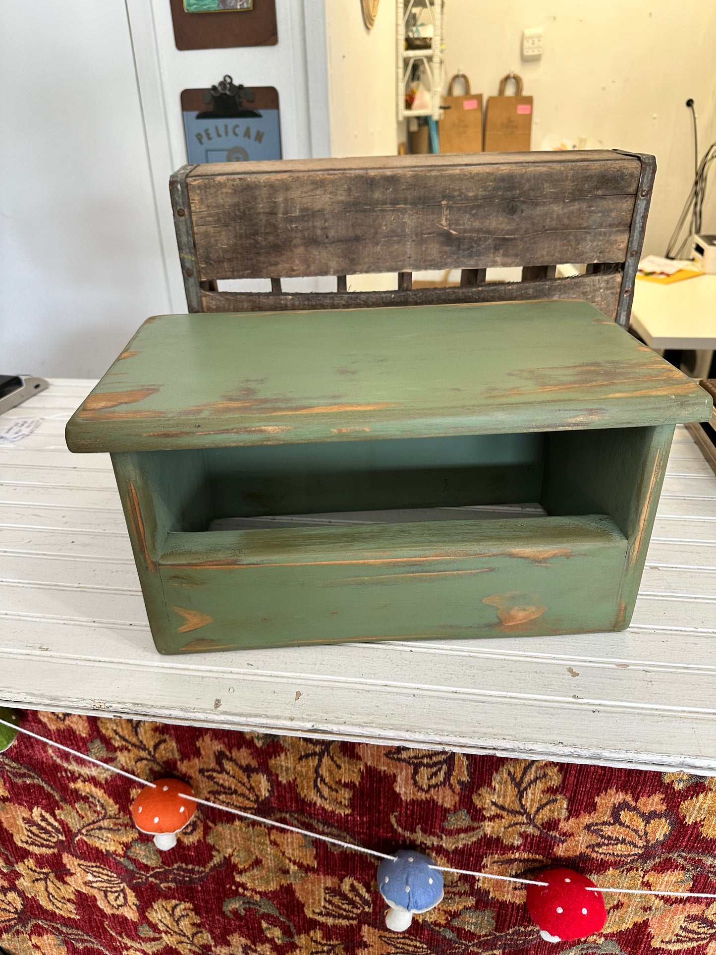 Wooden stool