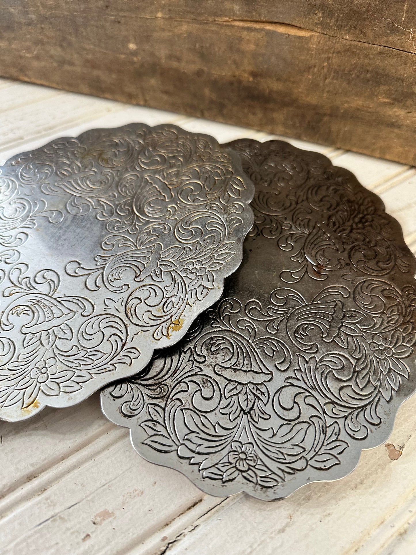 Silver Plate footed trivet