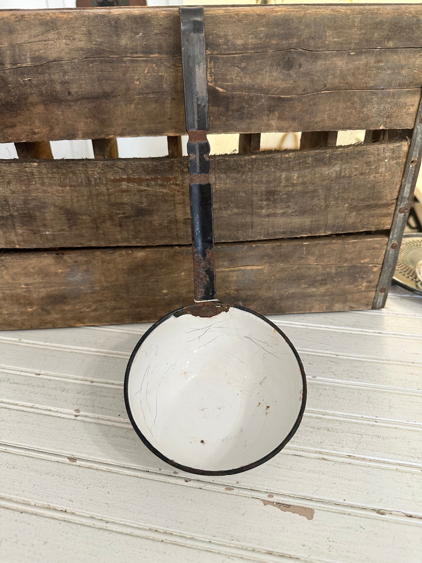 Enamel Ladle- large