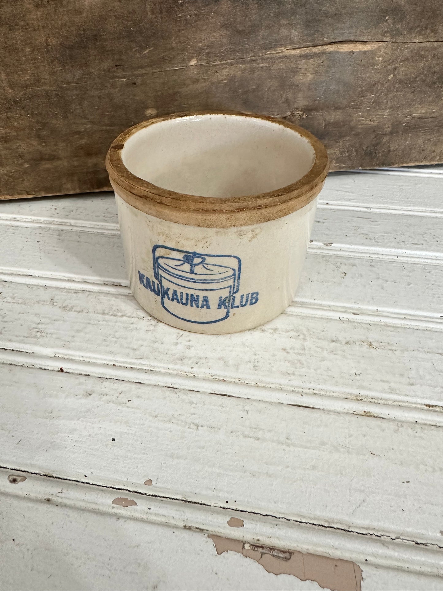Kaukauna Klub cheese crock