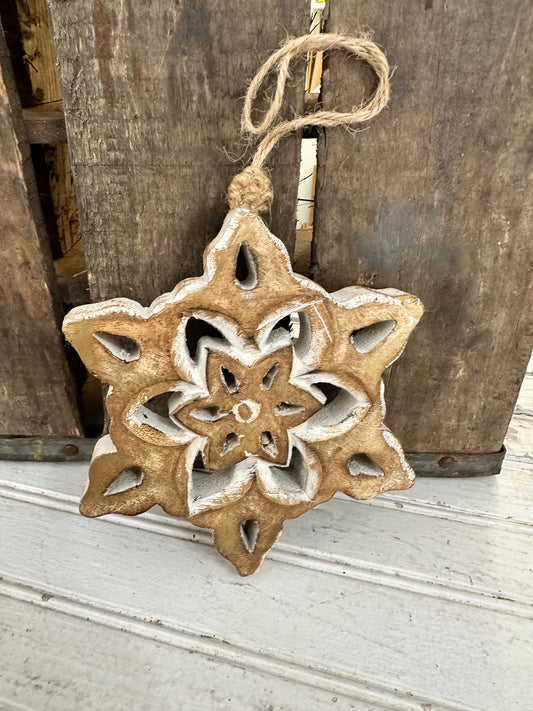 Snowflake ornament