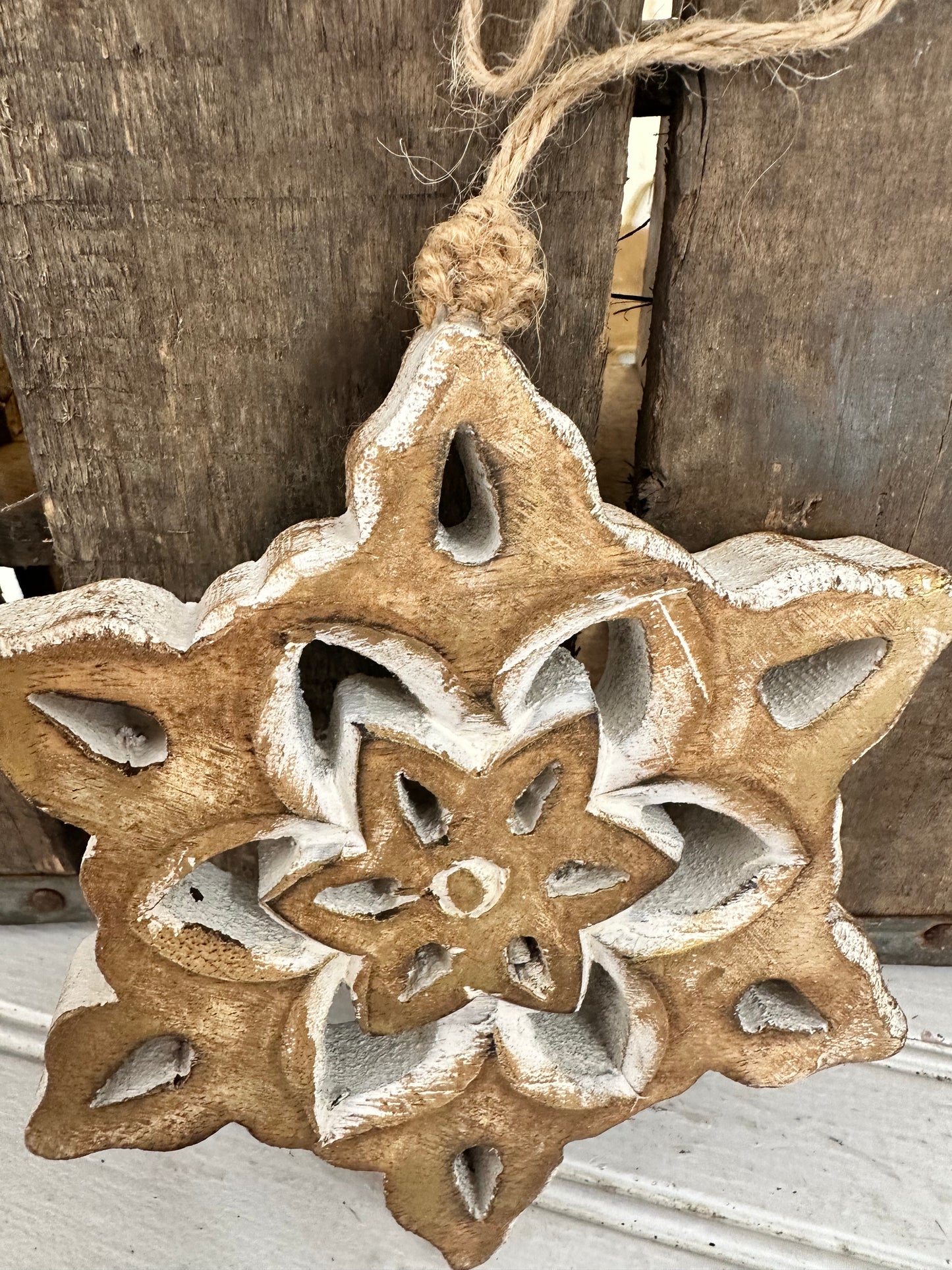 Snowflake ornament