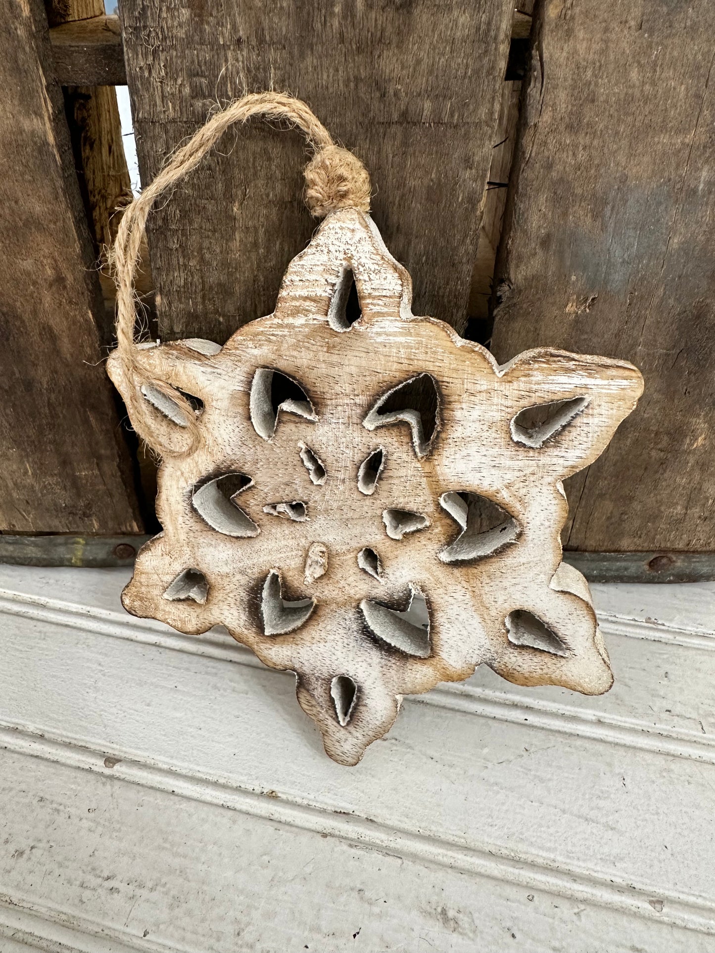 Snowflake ornament